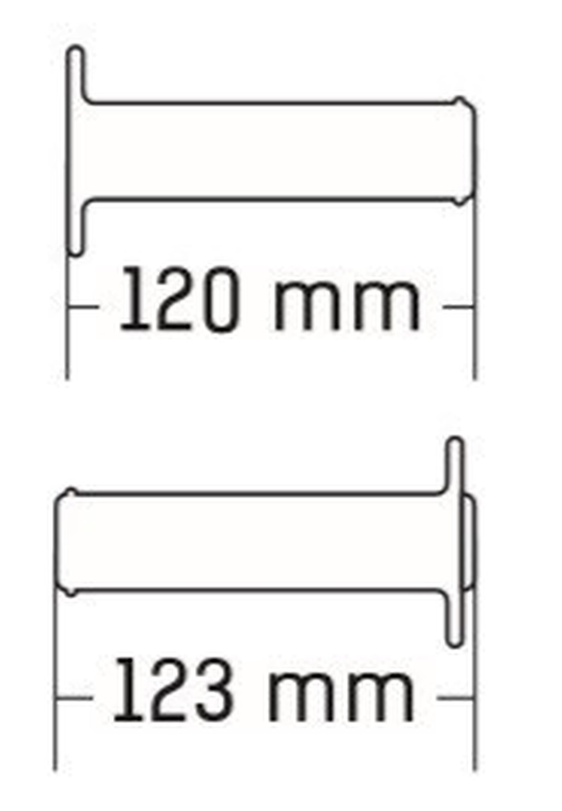 Domino Griffgummi grau 1150.82.52.06