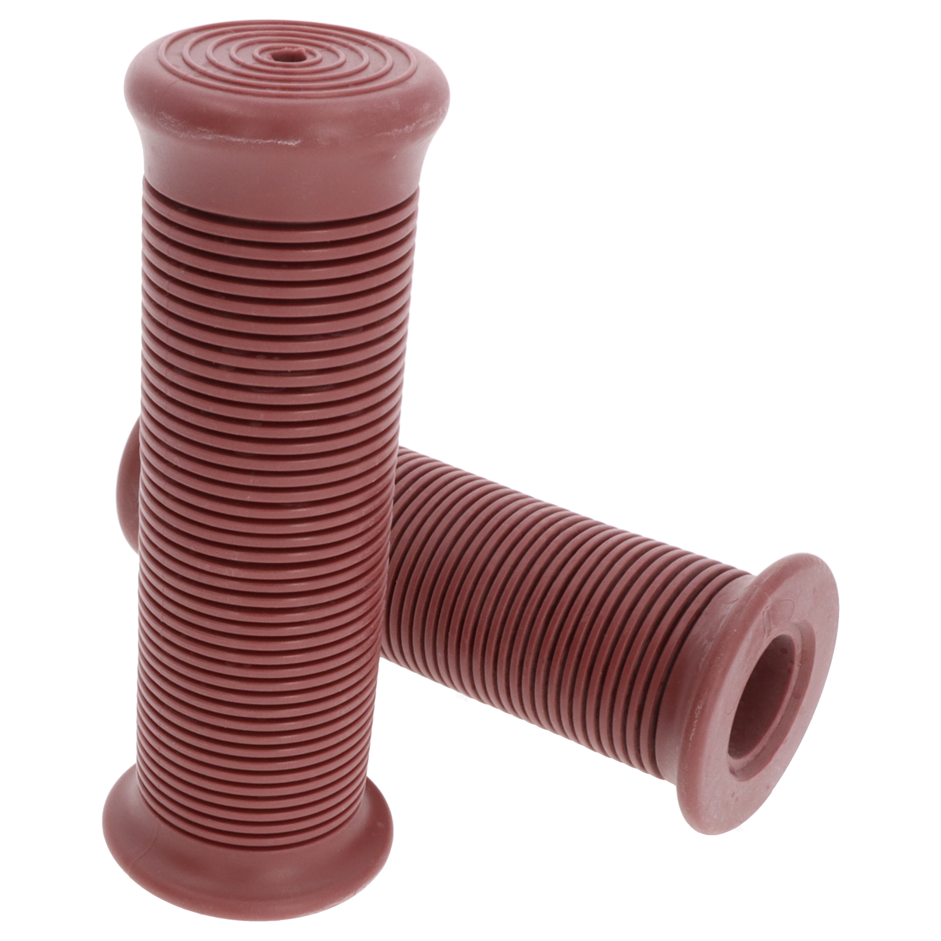 Griffgummi-Paar 22/25mm braun 7/8 Zoll Lenker 124mm Motorrad Roller Griffe