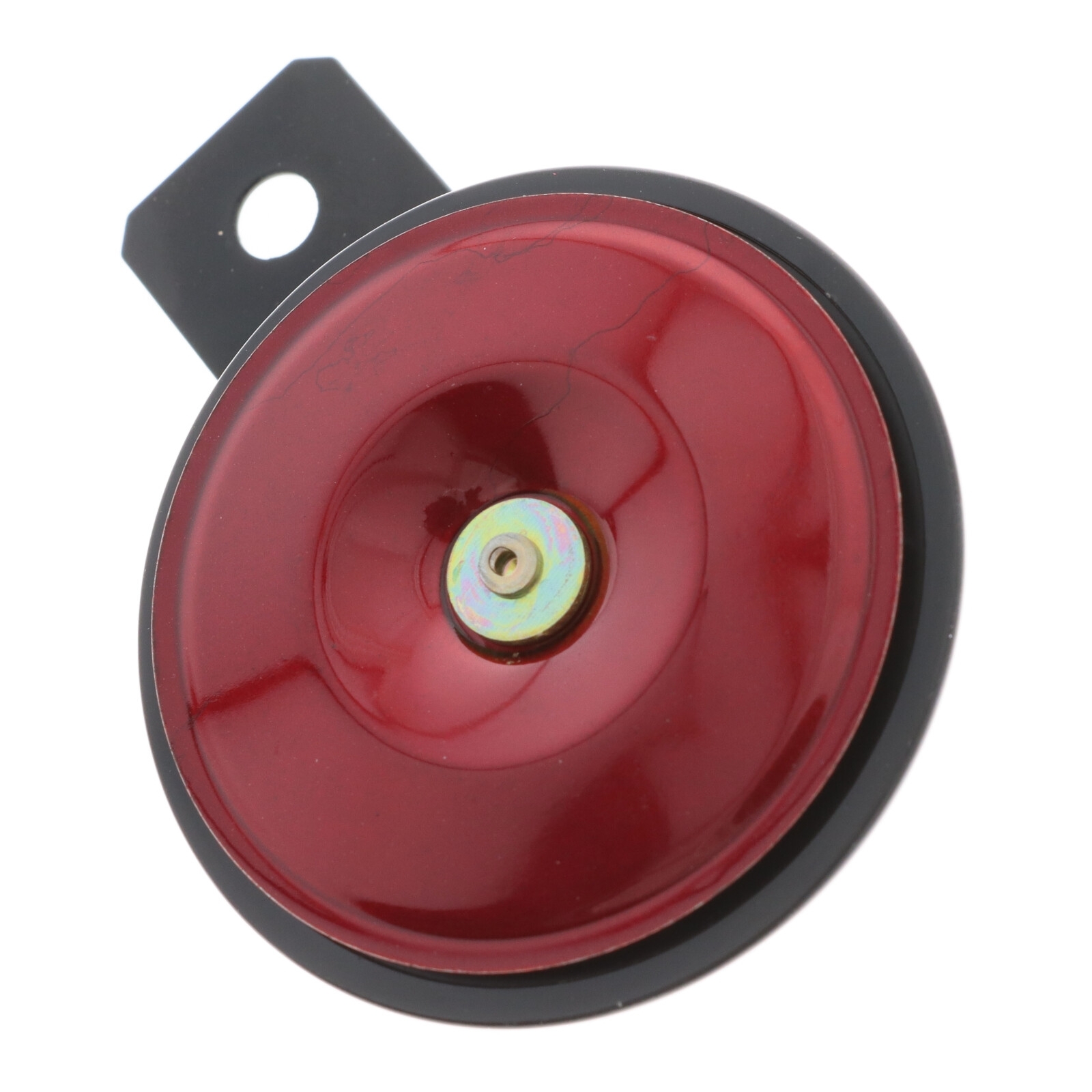 Motorrad Hupe rot-schwarz, 6 Volt, 70 mm