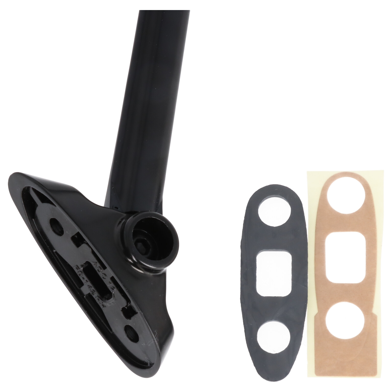 Verkleidungsspiegel Paar für Suzuki GS 500 2004-2008 aus Kunststoff in schwarz e-geprüft