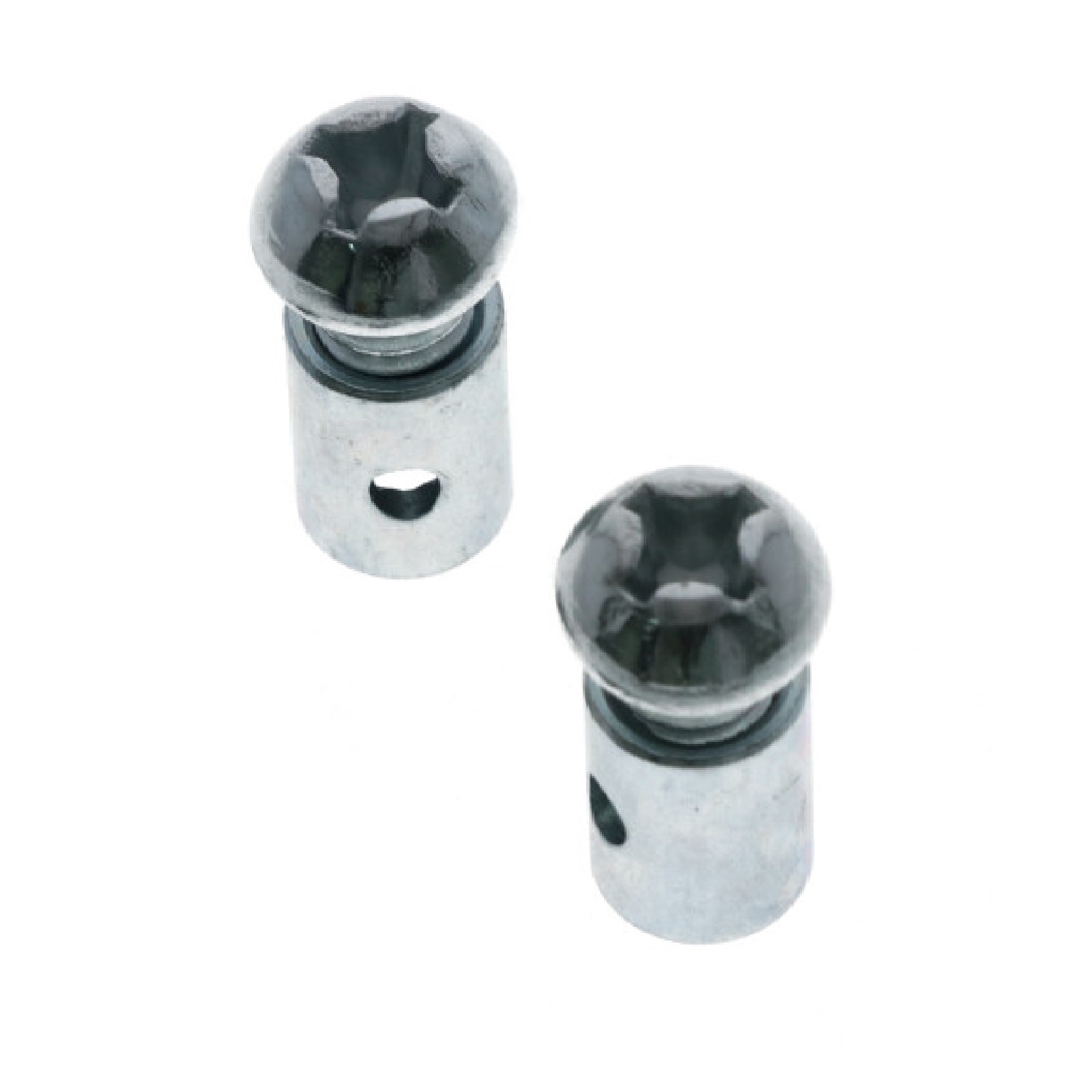 2x Schraubnippel Klemm-Nippel Notnippel 8x10mm für Bowdenzug Seilzug Kupplungszug Bremszug