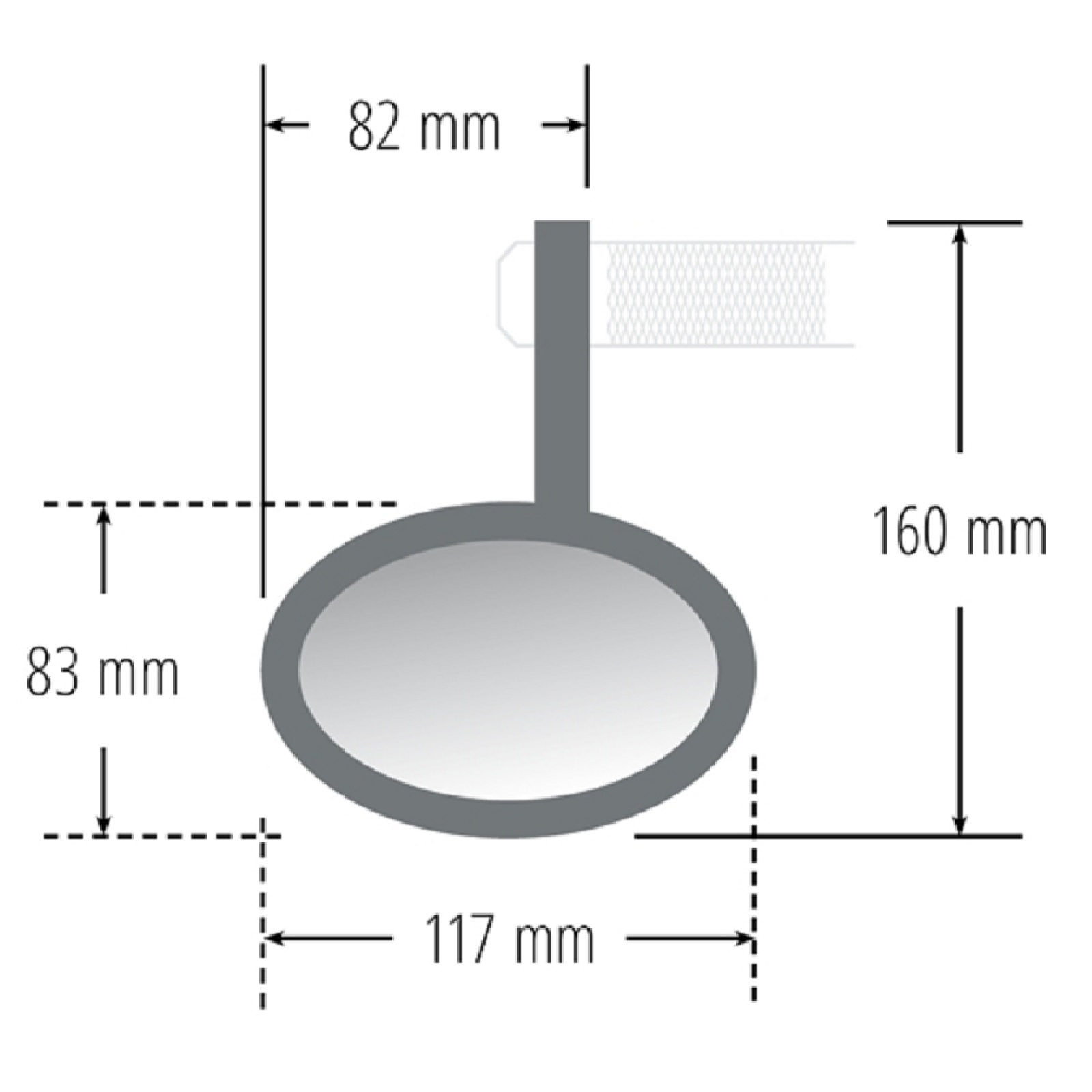 Lenkerendenspiegel Paar für 1 Zoll und 7/8 Zoll Lenker E-geprüft