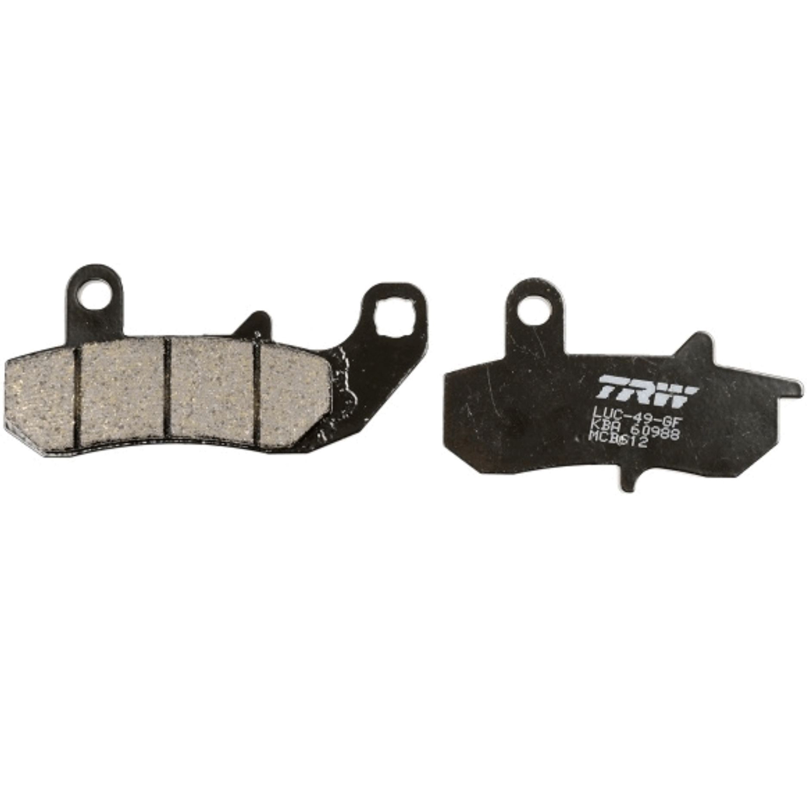 TRW MCB612 Bremsbeläge hinten für Suzuki DR600 DR650 DR750 DR800 RG125 F Gamma
