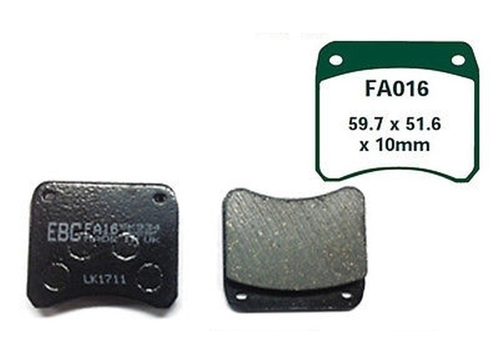 EBC FA016 Bremsbeläge für Triumph T140 T150 T160 TR7 750