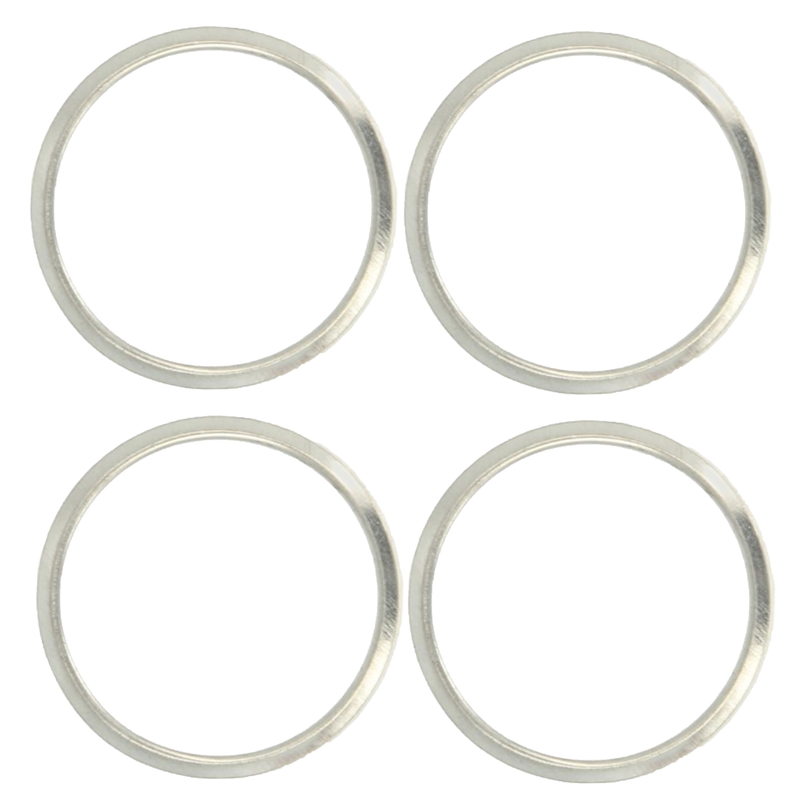 4x Krümmerdichtung S410190012008 für Suzuki GSX-R1100 1989 - 1992 GV73C 35x40.5x2.5