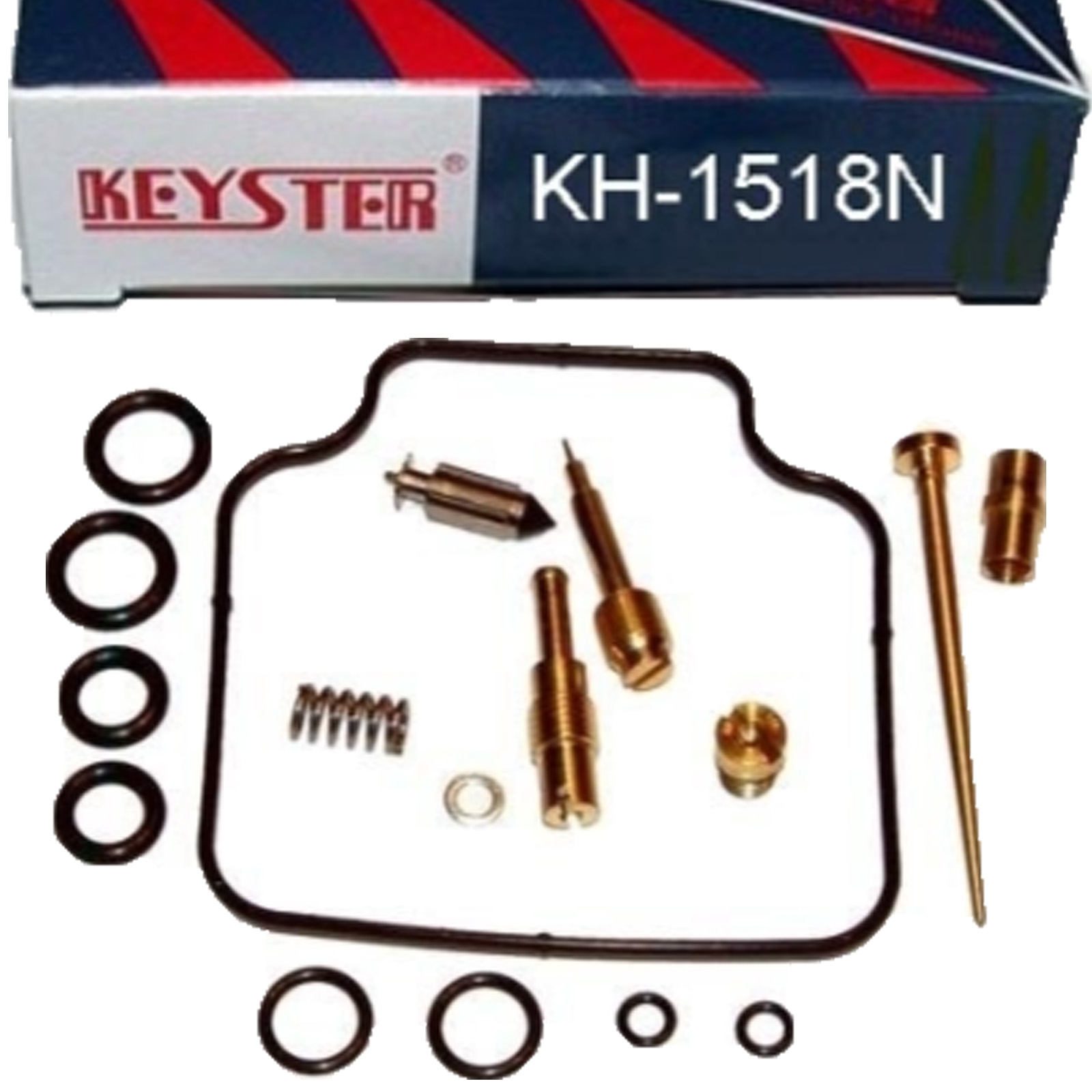 2x Keyster KH-1193N Vergaser Reparatursatz für Honda CB450 S 1986 - 1989 PC17