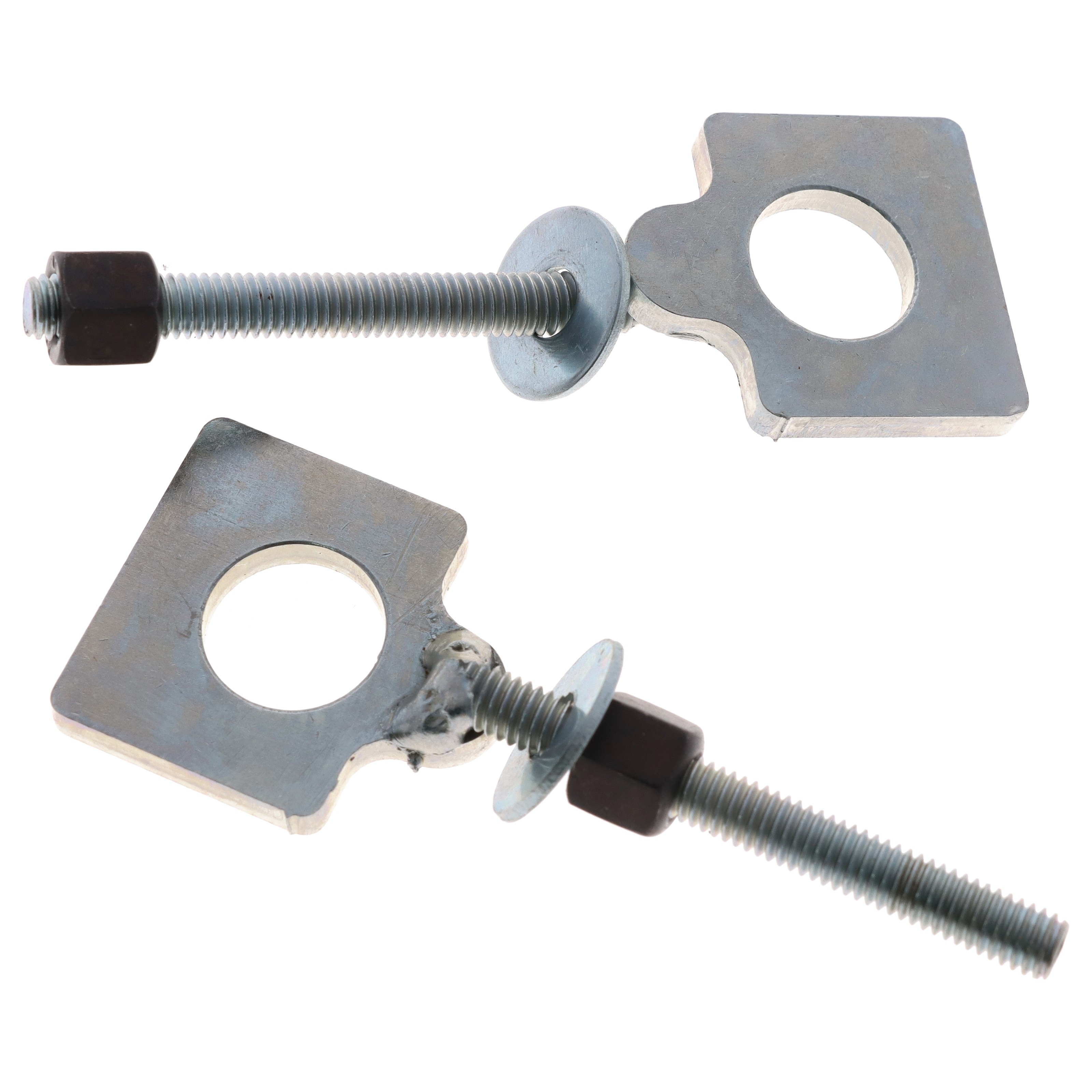 2x Kettenspanner für MZ ETZ 125 150 250 251 301 ES ETS TS verzinkt