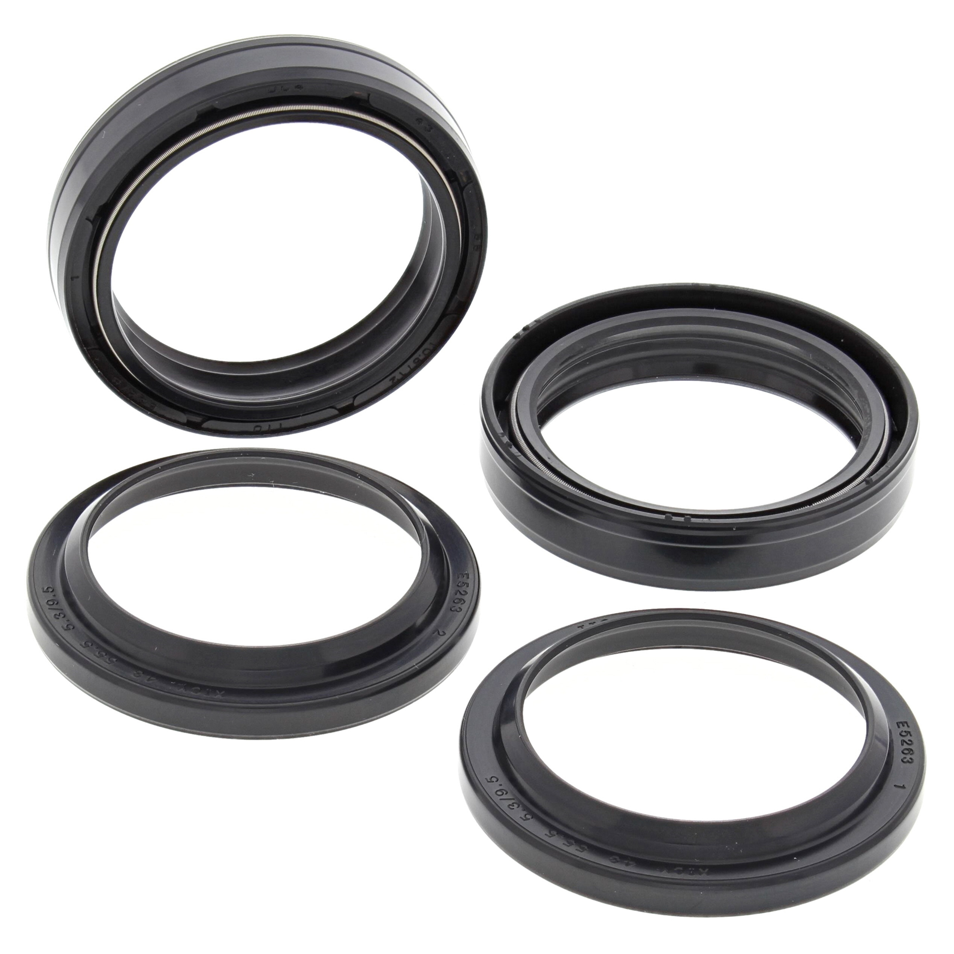 All Balls 56-136 Gabelsimmerringe + Staubkappen für Honda Kawasaki Suzuki Yamaha