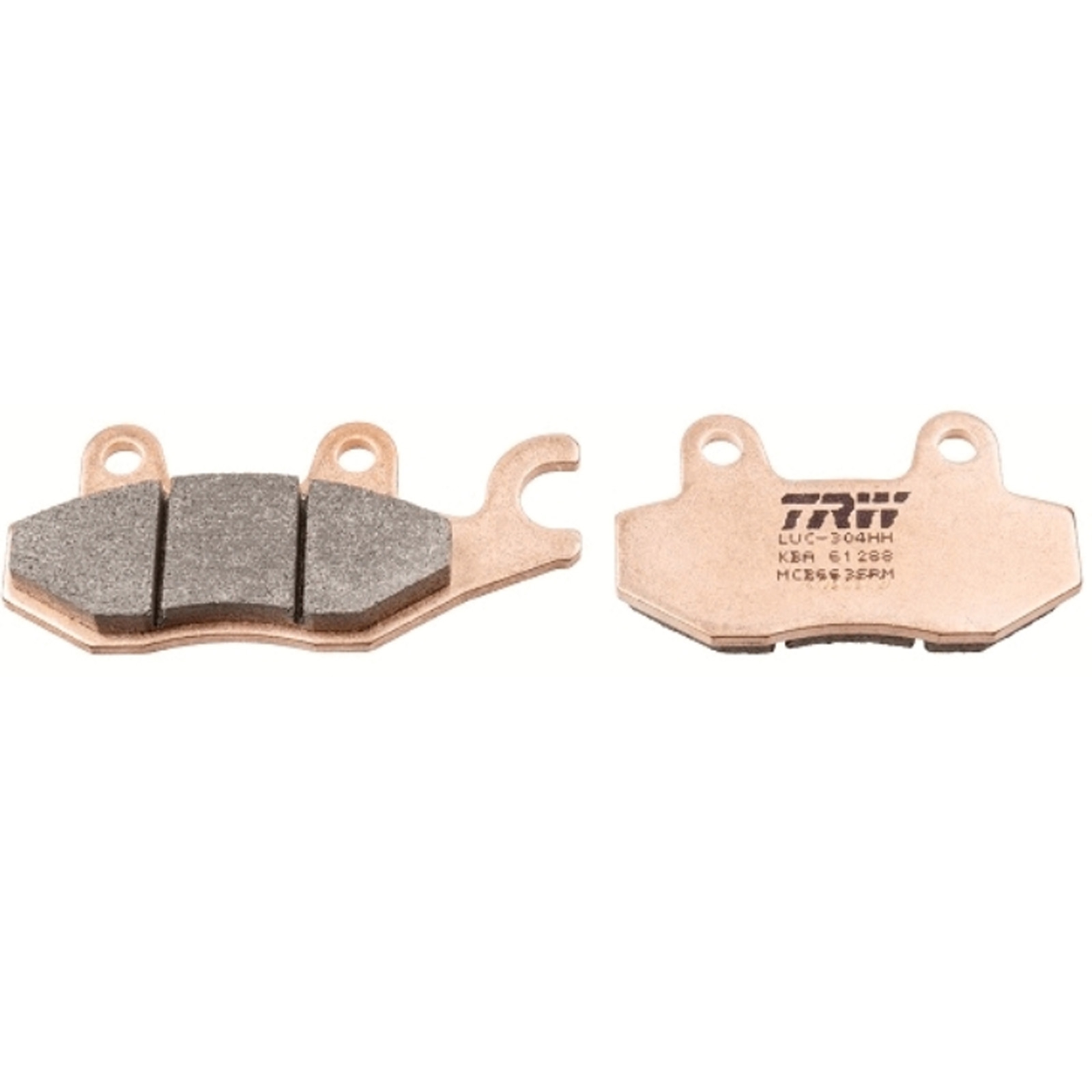 TRW MCB663SRM Sintermetall Bremsbeläge für Kymco Benelli Keeway Suzuki Kawasaki Rex