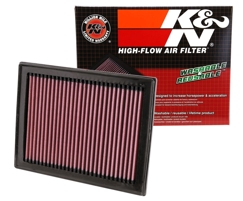 K&N Tauschluftfilter 33-2409 Nissan Juke Micra IV Note Pulsar Renault Koleos