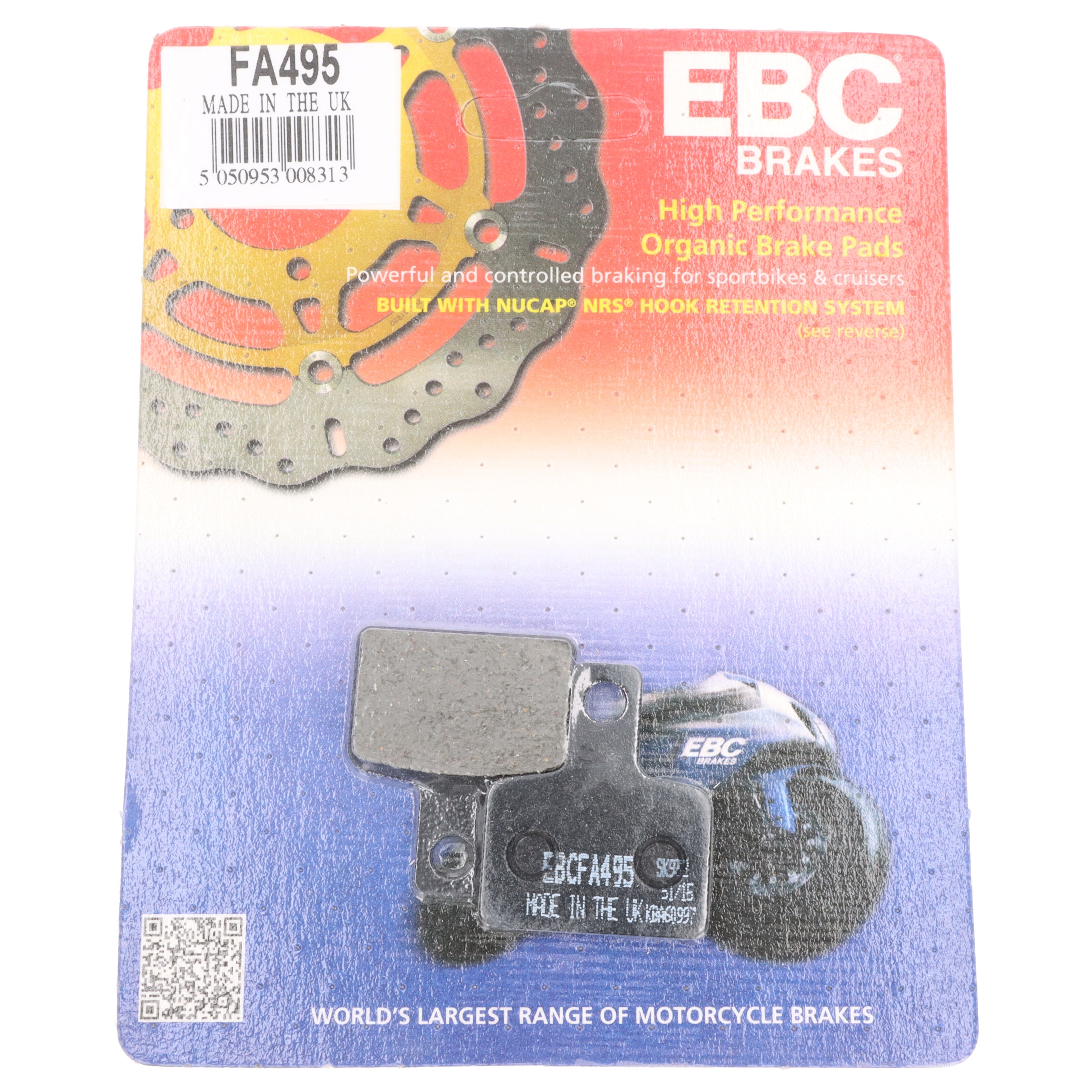 EBC Bremsbeläge FA495 für Beta Evo 125 250 300 2T 4T Factory