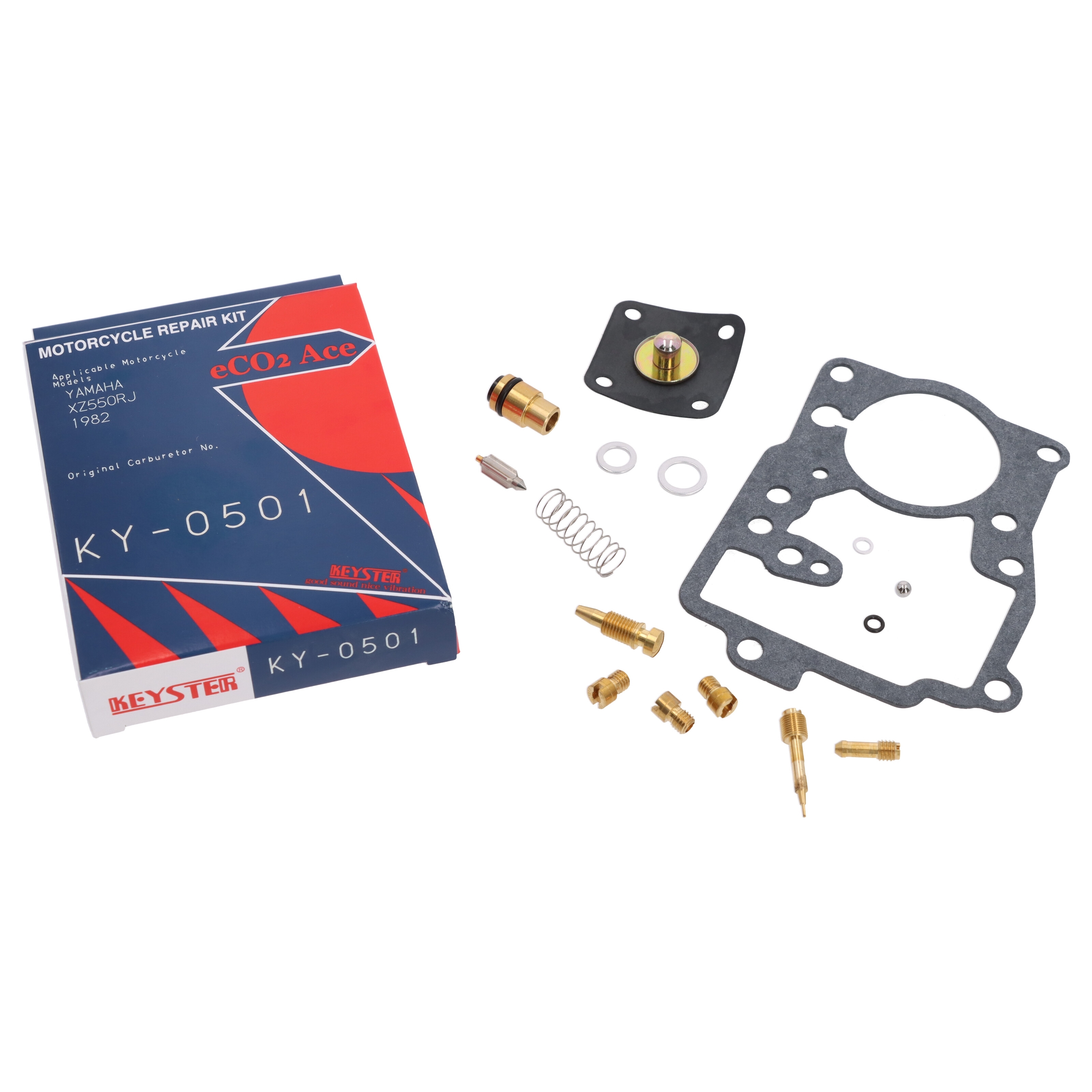 Keyster KY-0501 Vergaser Reparatursatz für Yamaha XZ 550 /S 1982 - 1984 11U