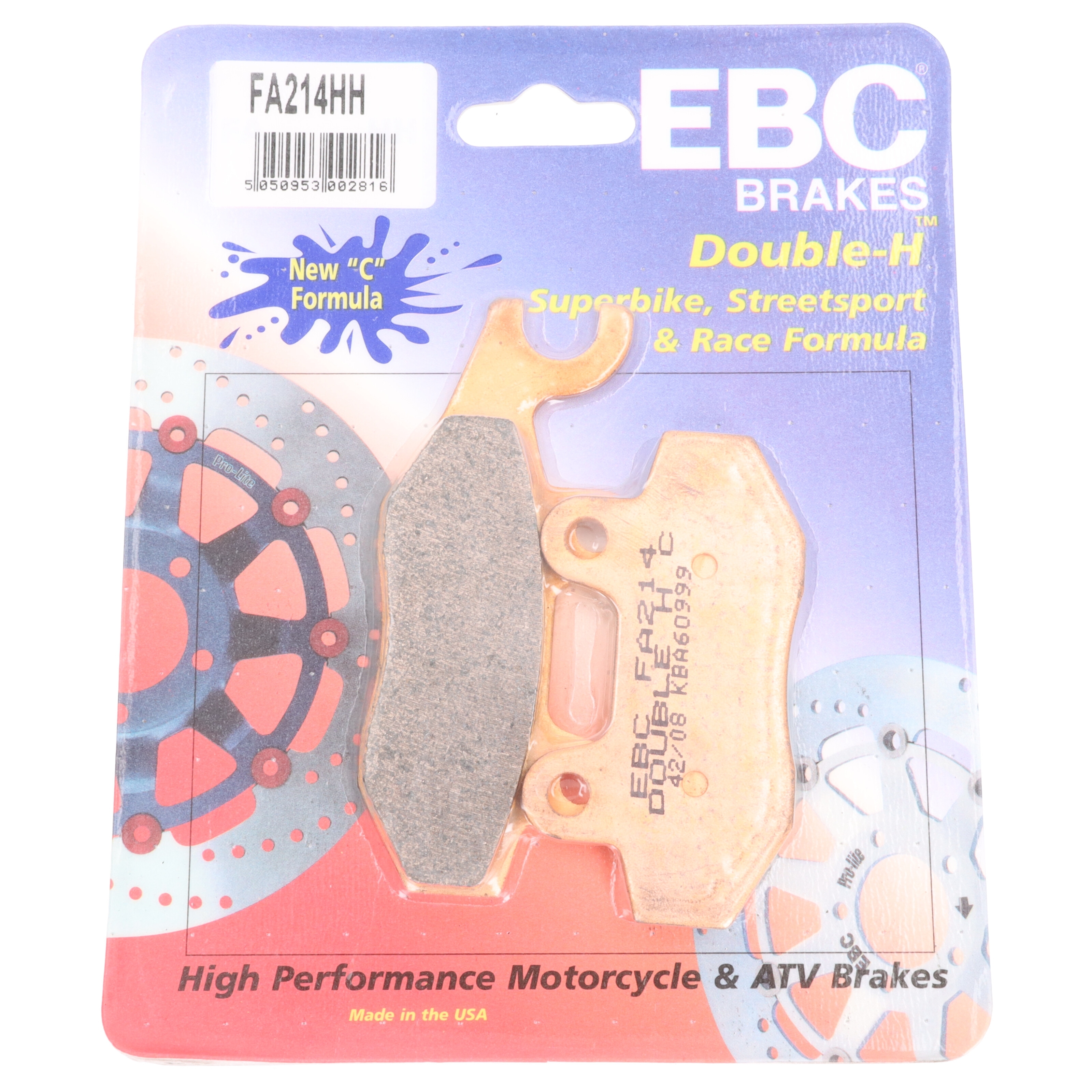 EBC Bremsbeläge FA214HH für Triumph Trident Tiger Sprint Trophy 750 900 1200