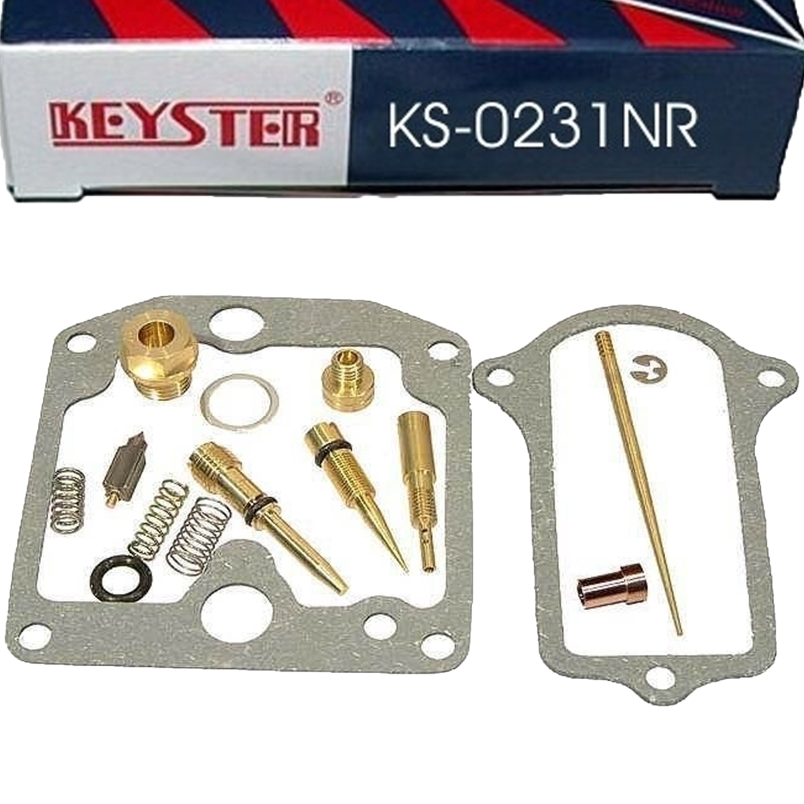 4x Keyster KS-0231NR Vergaser Reparatursatz für Suzuki GS 750 GS750 1978-1979