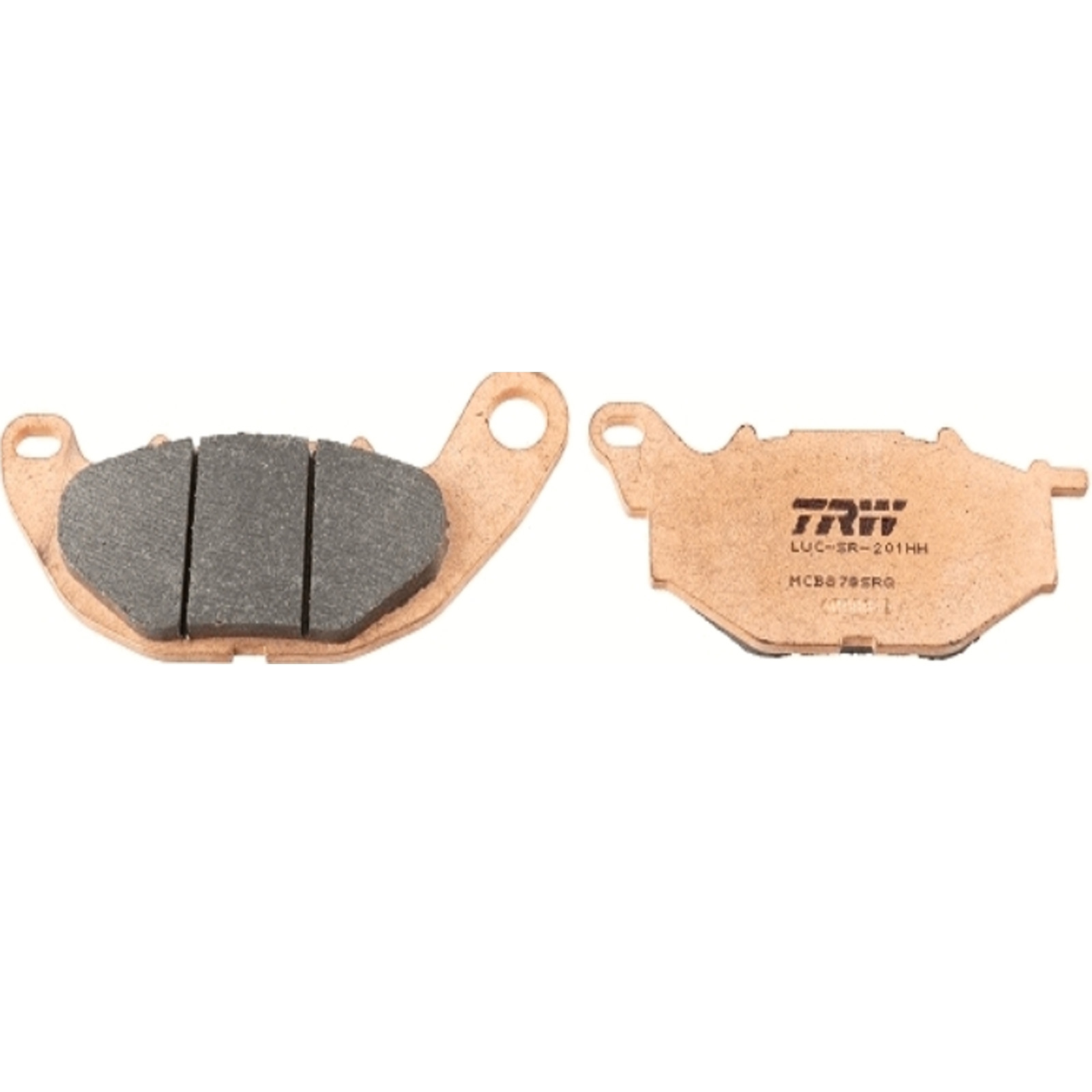 TRW MCB878SRQ Sintermetall Bremsbeläge vorne für Yamaha MT-03 YZF-R3 320 A ABS