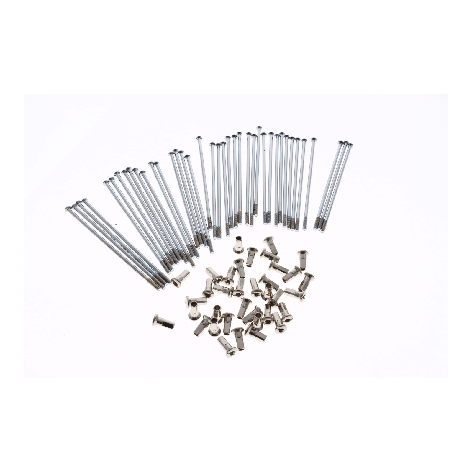 36x Speichen 121mm 3.2mm Speichensatz Nippel verchromt für MZ ETZ 125 150 251 ES TS