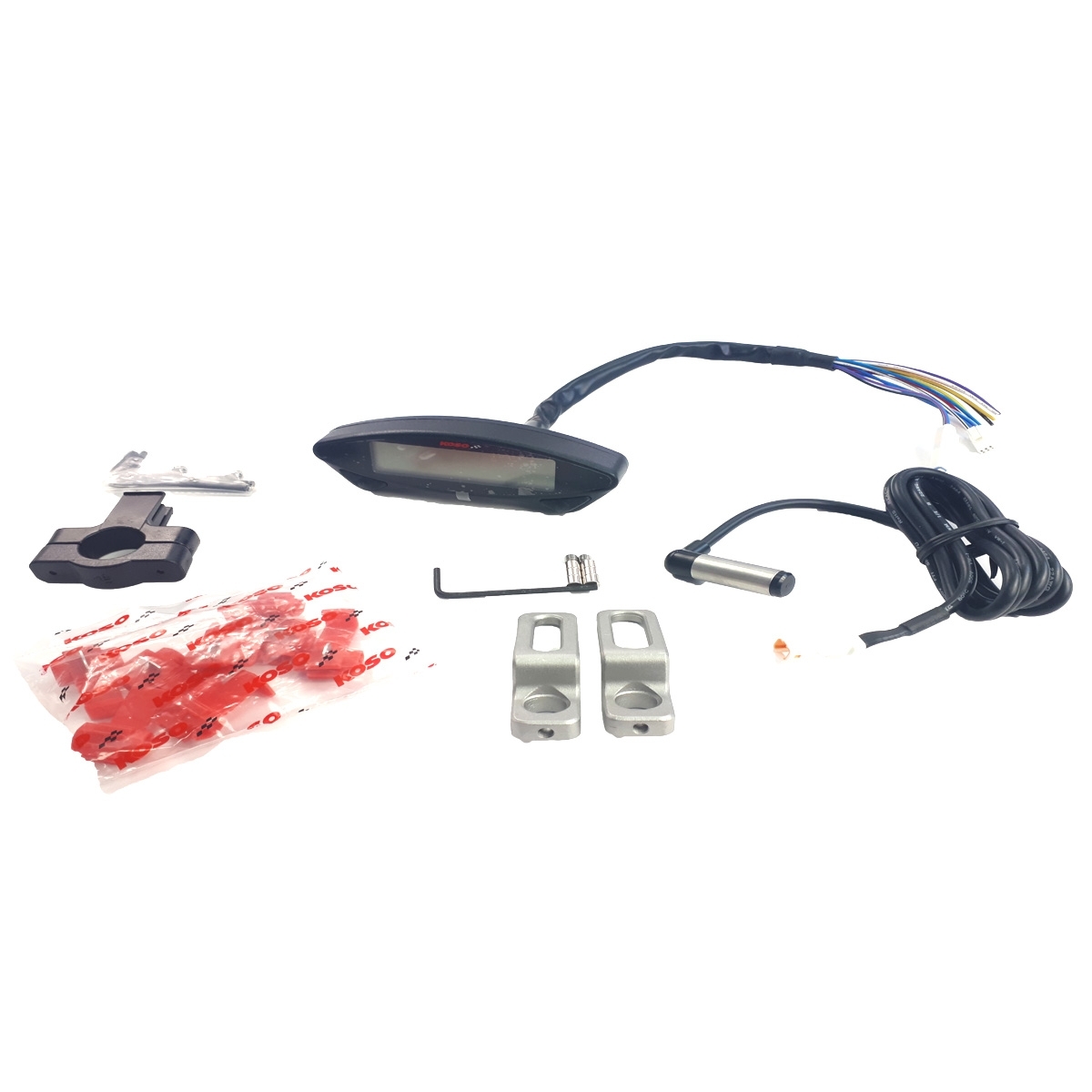 KOSO DB EX-02 Digitaler Tachometer Speedometer schwarz