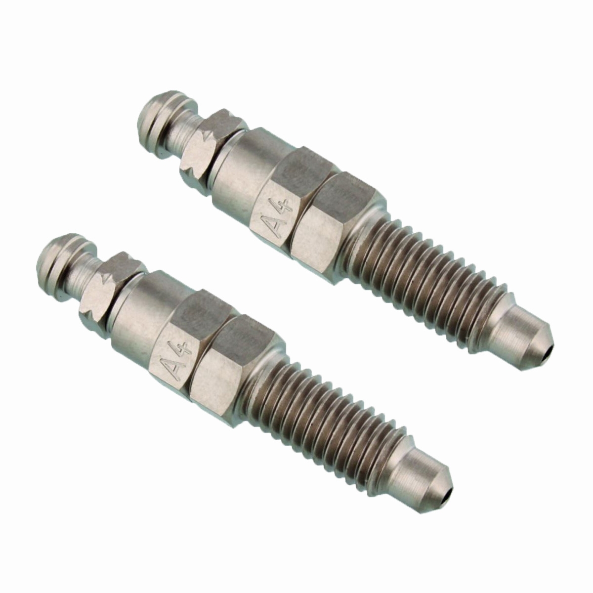 2x stahlbus Schnell-Entlüfterschraube Ventil M8x1.25x22