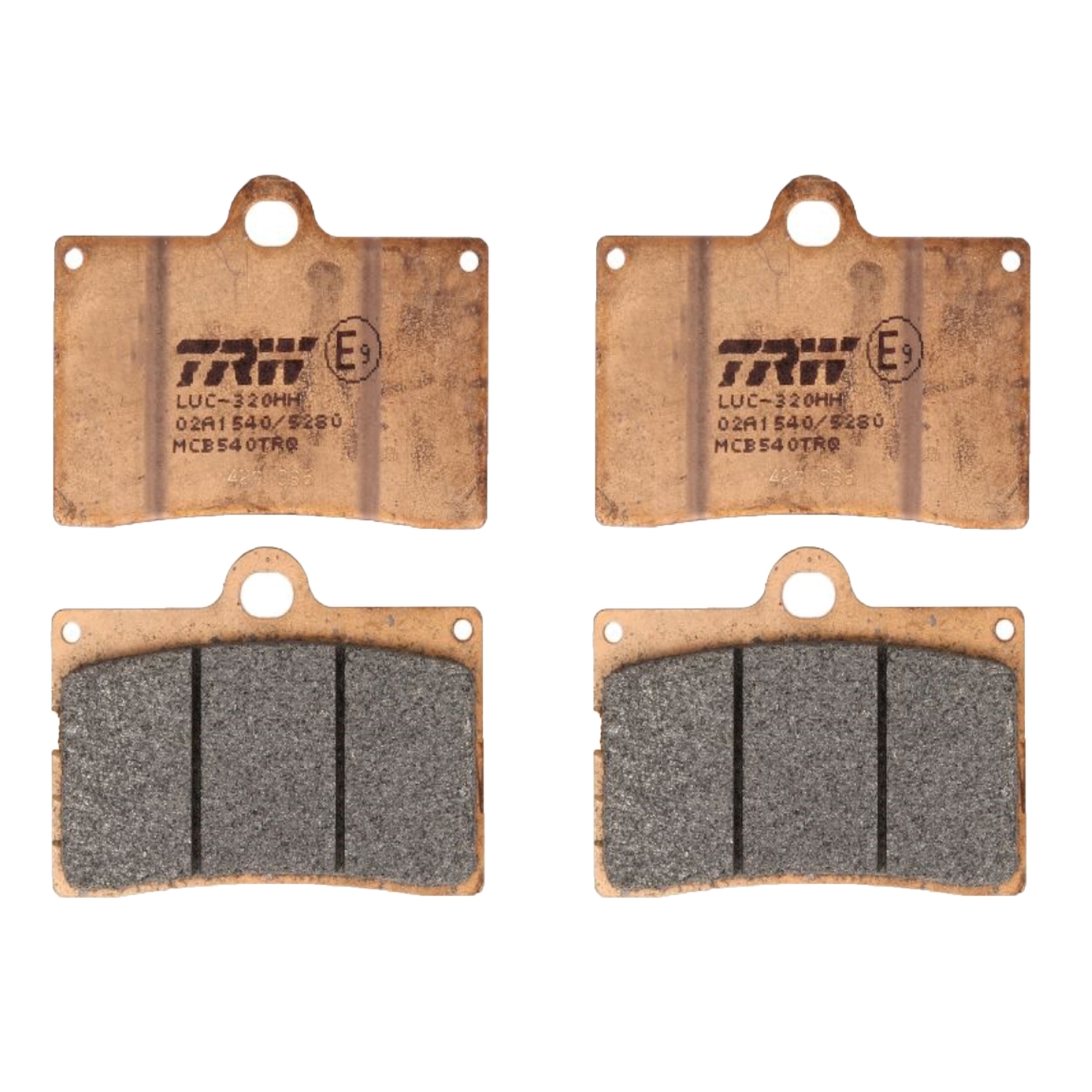 TRW MCB540TRQ Racing Bremsbeläge für Aprilia RS RS4 Ducati Husqvarna KTM Duke MZ Skorpion Yamaha