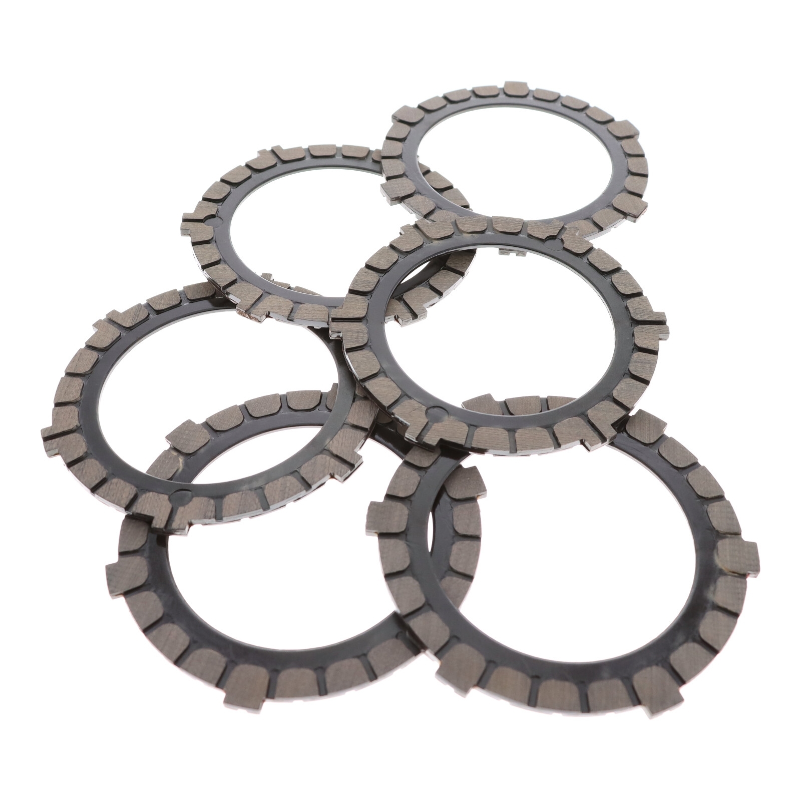 6x Kupplungsscheibe Reibscheibe Reibbelag für MZ ES ETS TS ETZ 125 150 3.5 mm