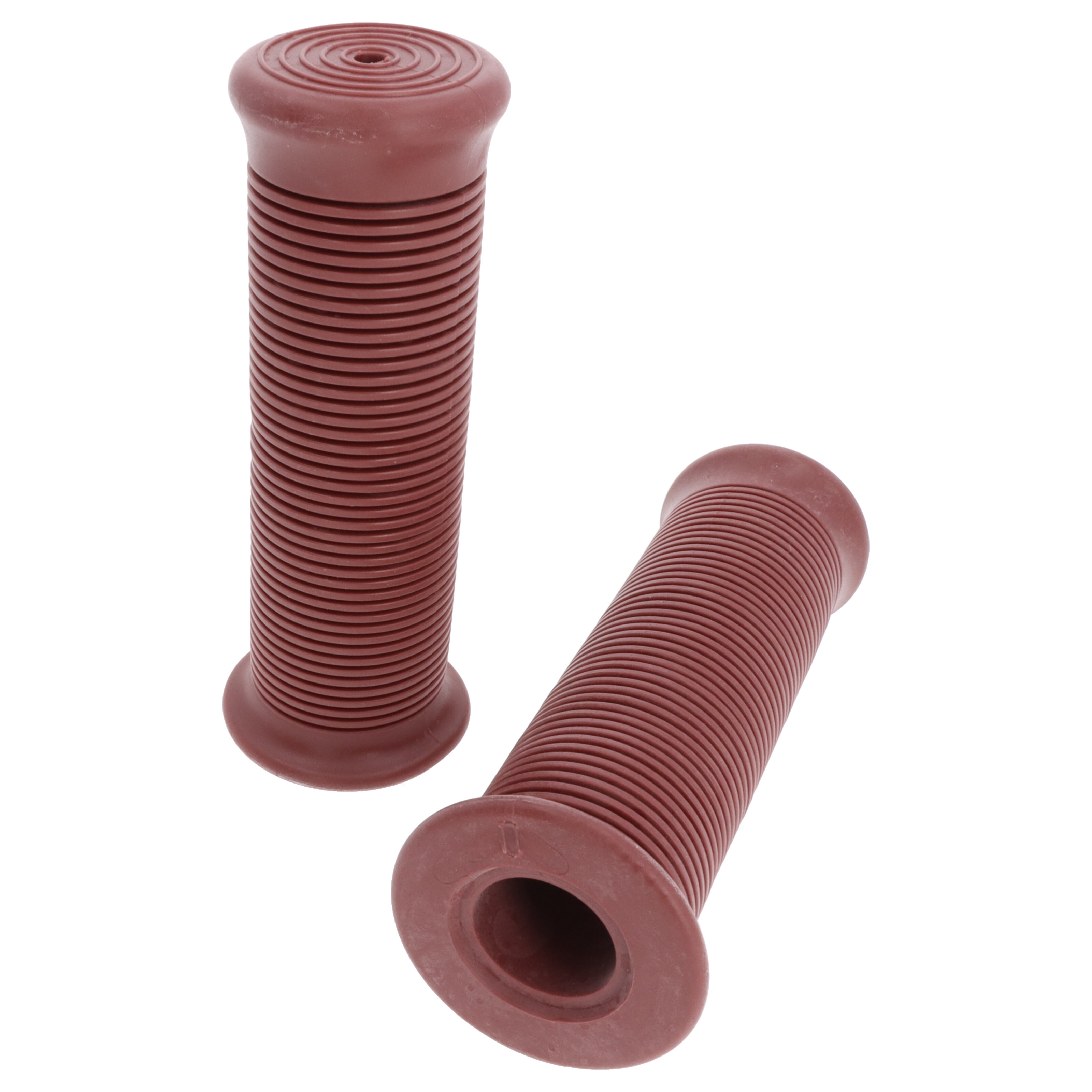 Griffgummi-Paar 22/25mm braun 7/8 Zoll Lenker 124mm Motorrad Roller Griffe