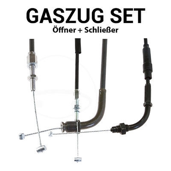 Gaszug Satz für Honda Deauville NT 650 V 1998 - 2005 Öffner A + Schließer B Bowdenzugsatz