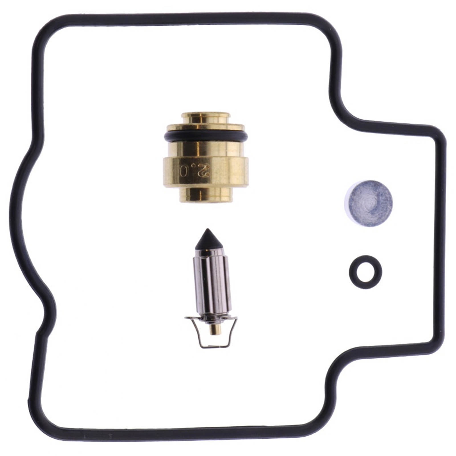 Tourmax CAB-K12 Vergaser Reparatursatz für Kawasaki Ninja ZX6R 600 1995 - 1997 ZX600F