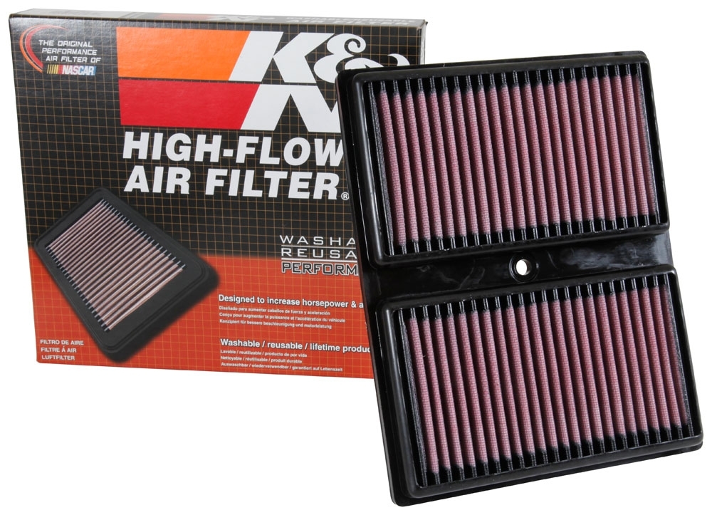 K&N Tauschluftfilter 33-3037 Audi Seat Skoda VW 1,0i