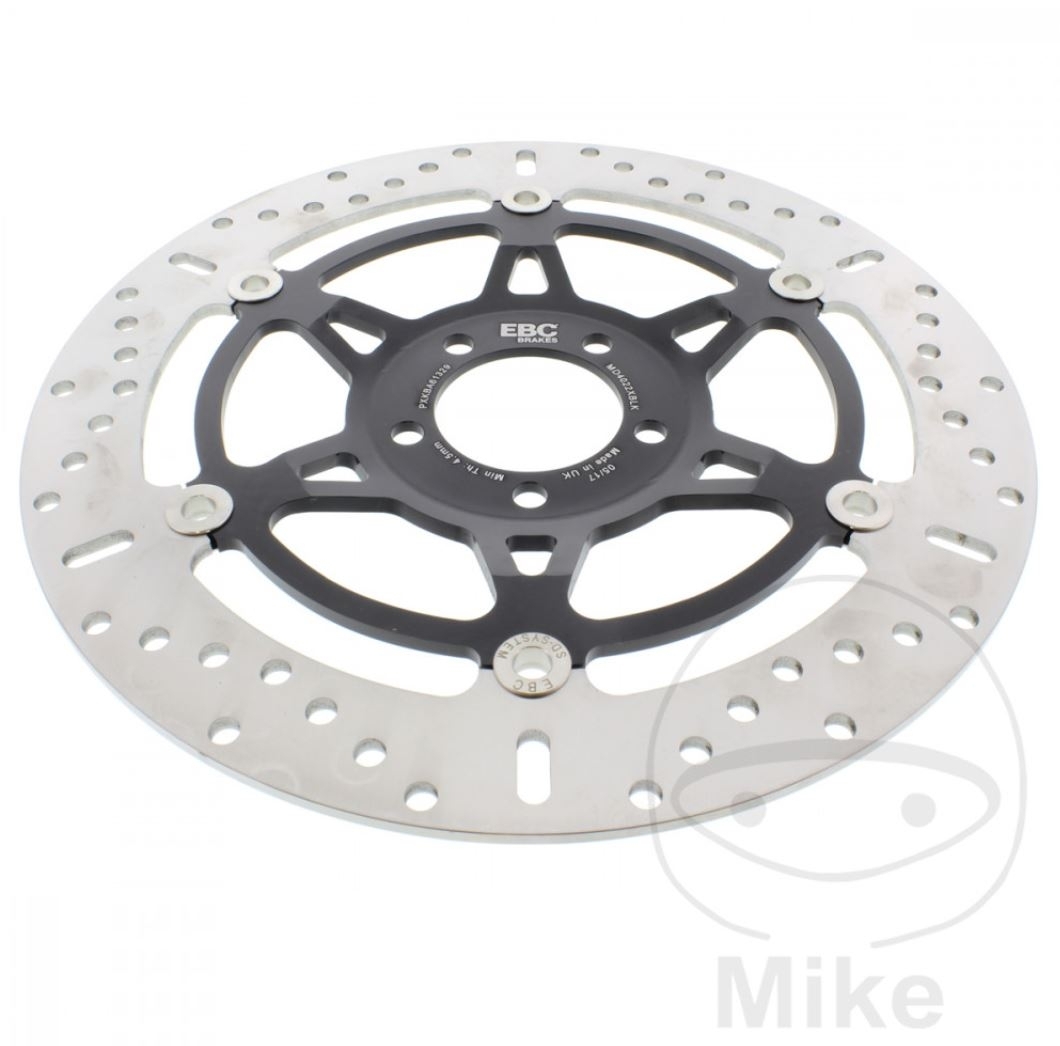 EBC Bremsscheibe MD4022XBLK Kawasaki ZX-7R ZX-ZRR ZXR 750 ZX-9R 900 ZZR ZX-12R VN