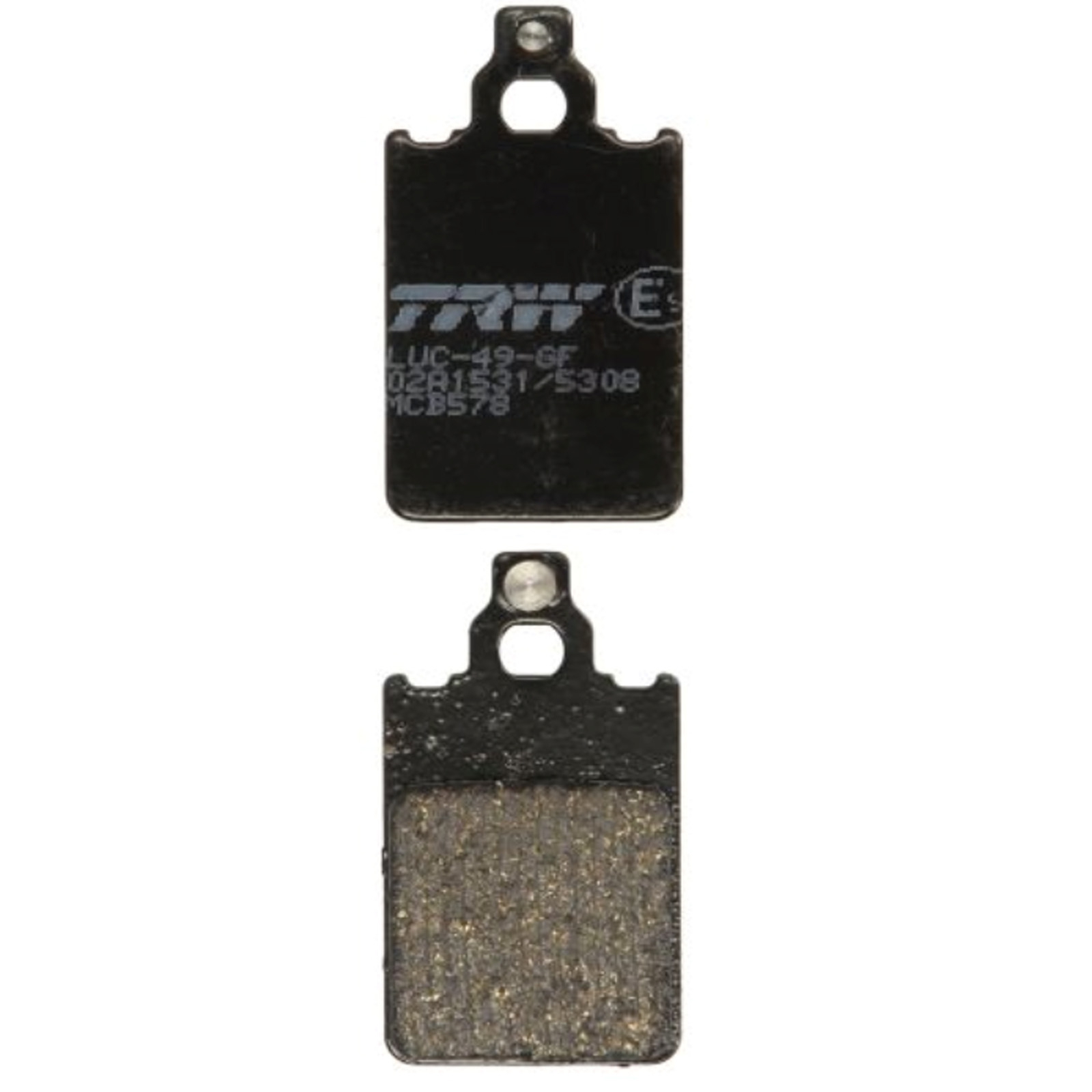 TRW MCB578 Bremsbeläge für Piaggio Free Simson Sperber 5-Gang Aprilia Red Rose Beta Malaguti F12