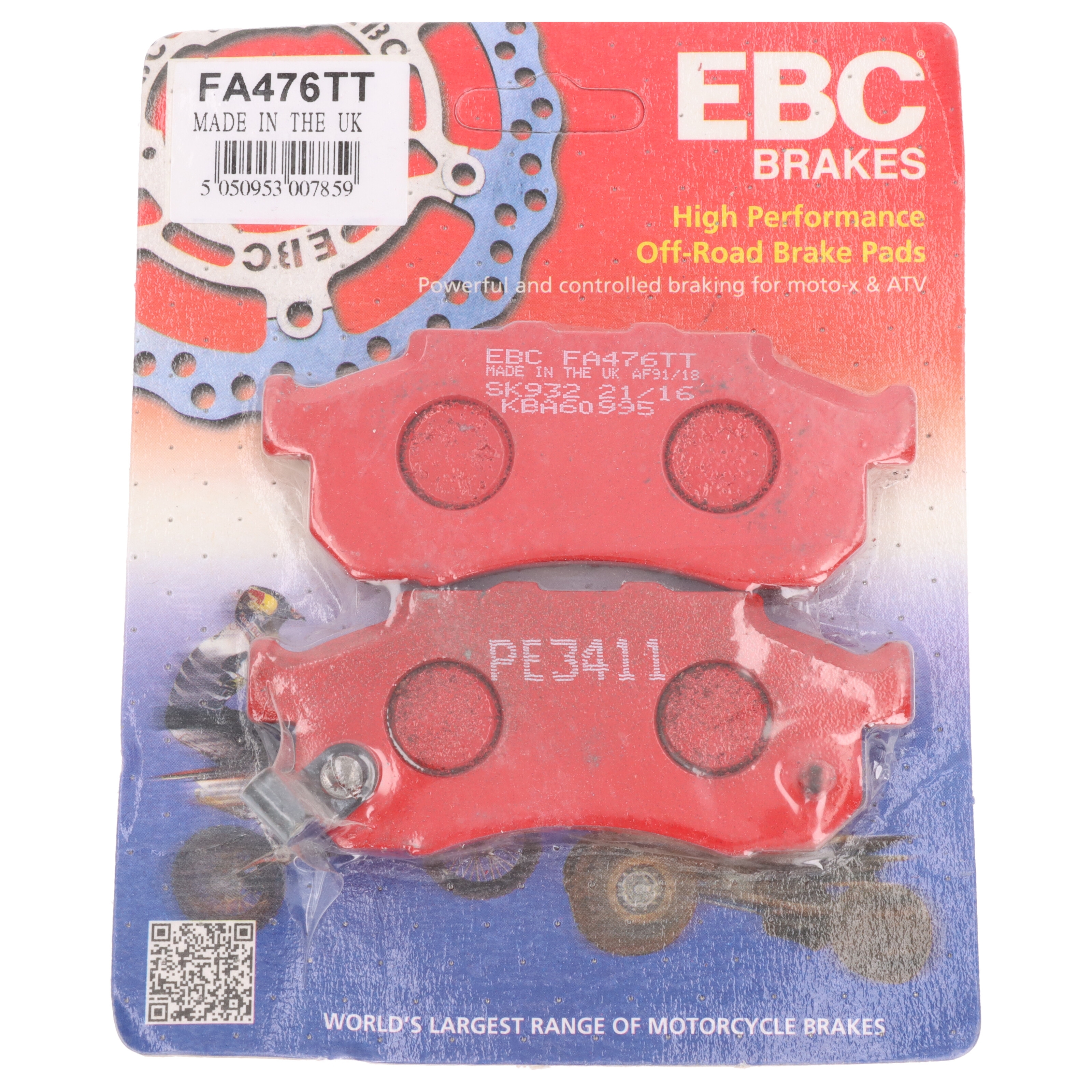 EBC Redstuff Carbon-Graphit Bremsbeläge FA476TT