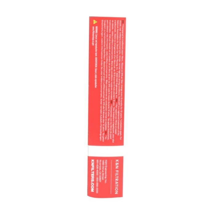 K&N Sport Luftfilter 33-2937 für Peugeot 307 206 1.6L 2005-2009