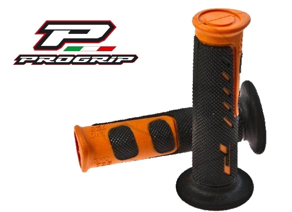 Progrip Road Griffgummi Paar PA072500AR02 725.07 Schwarz-Orange