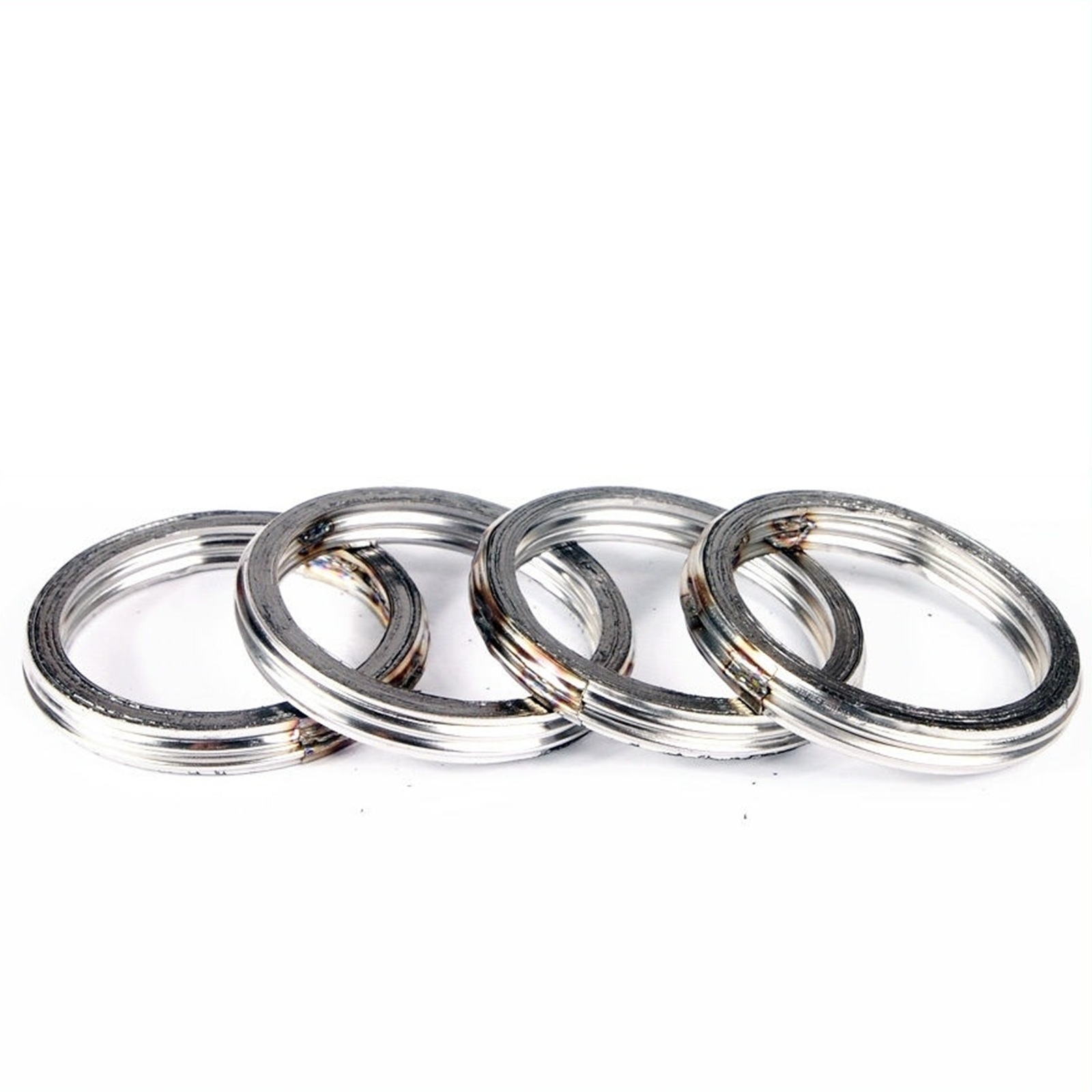 4er Pack Krümmerdichtung für Yamaha SR 400 500 VMX-12 17 XG XS XT XVZ XBR YFM