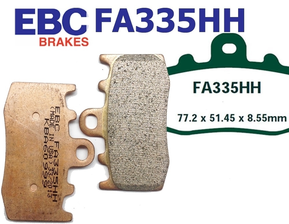 EBC FA335HH Sintermetall Bremsbeläge vorne für BMW R 1100 R1150 R1200 K1200 K1300