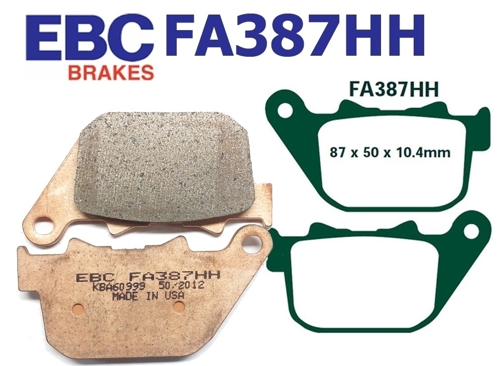 EBC FA387HH Bremsbeläge Sintermetall für CFMoto Rancher Terracross und Chopper