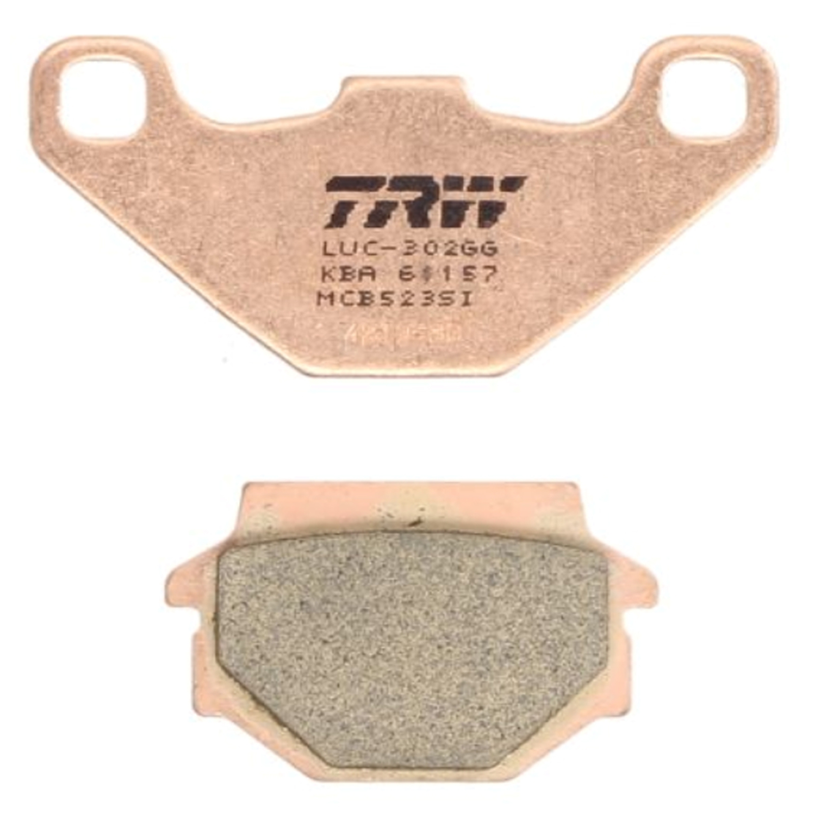 TRW MCB523SI Bremsbeläge hinten für KTM EXC EGS Aprilia RX Husaberg Linhai Kawasaki KLR Polaris