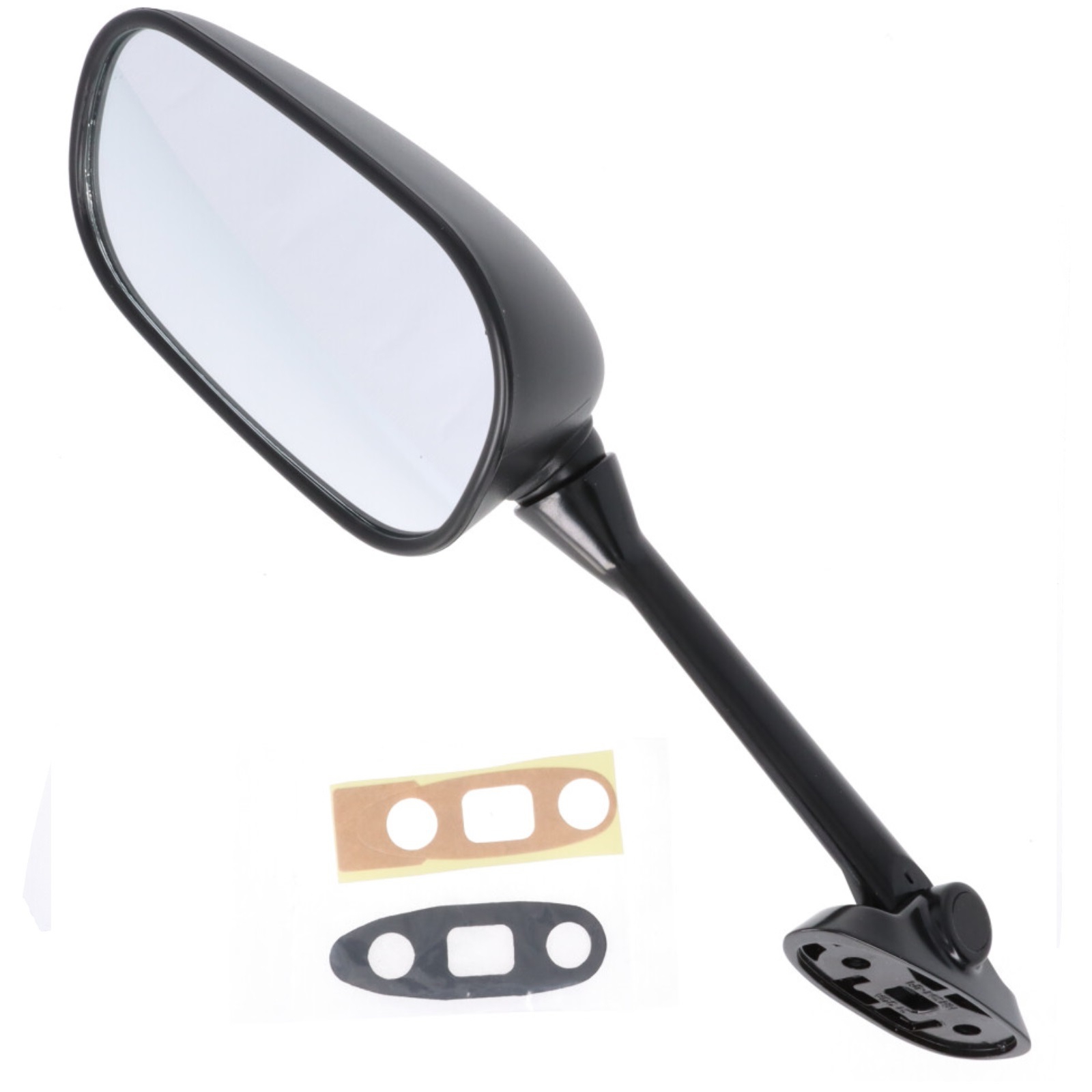 Verkleidungsspiegel Paar für Suzuki GS 500 2004-2008 aus Kunststoff in schwarz e-geprüft