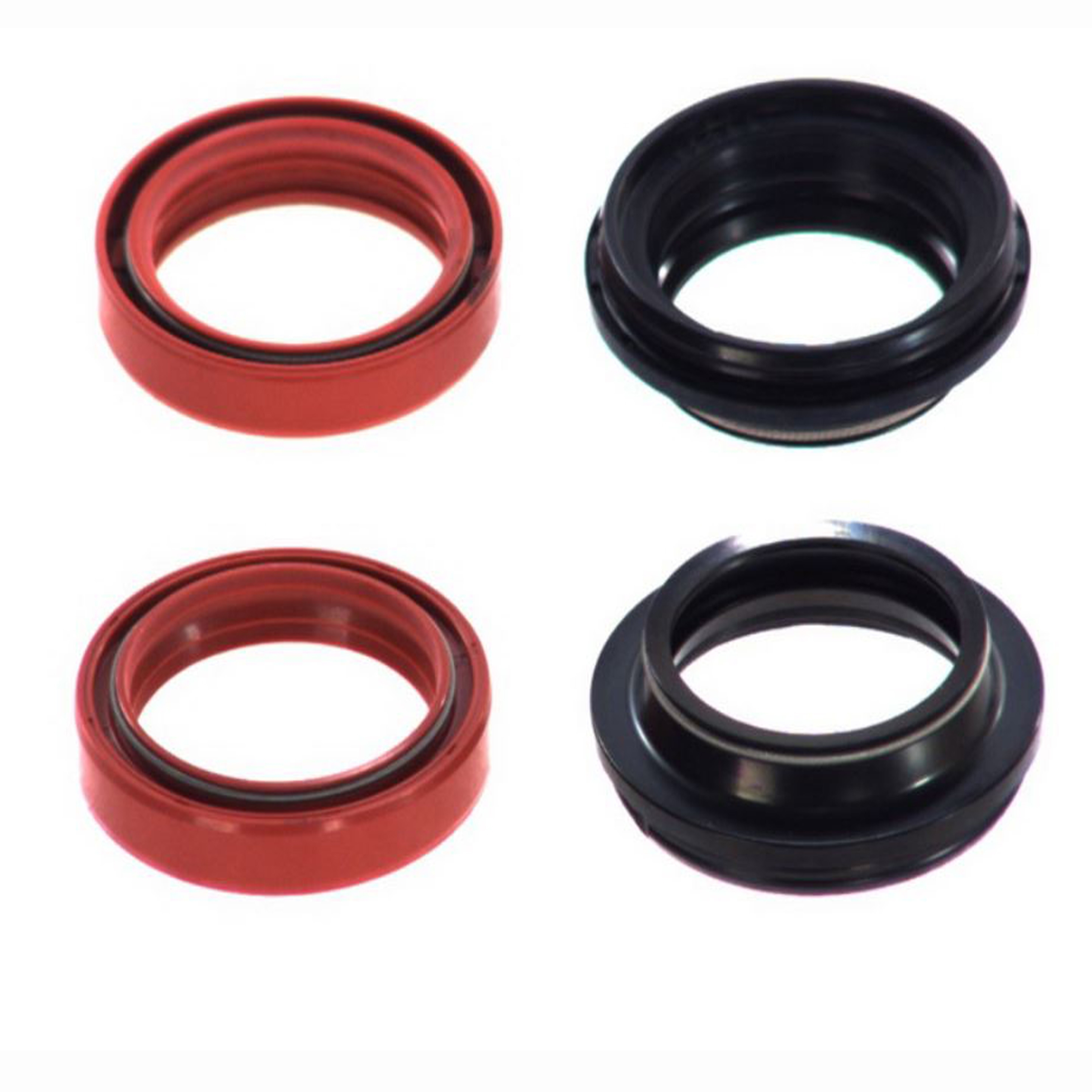 56-121 Gabelsimmerringe Satz + Staubkappen 36x48x8 Kawasaki KX Suzuki RG Yamaha SRX XJ XV YZ
