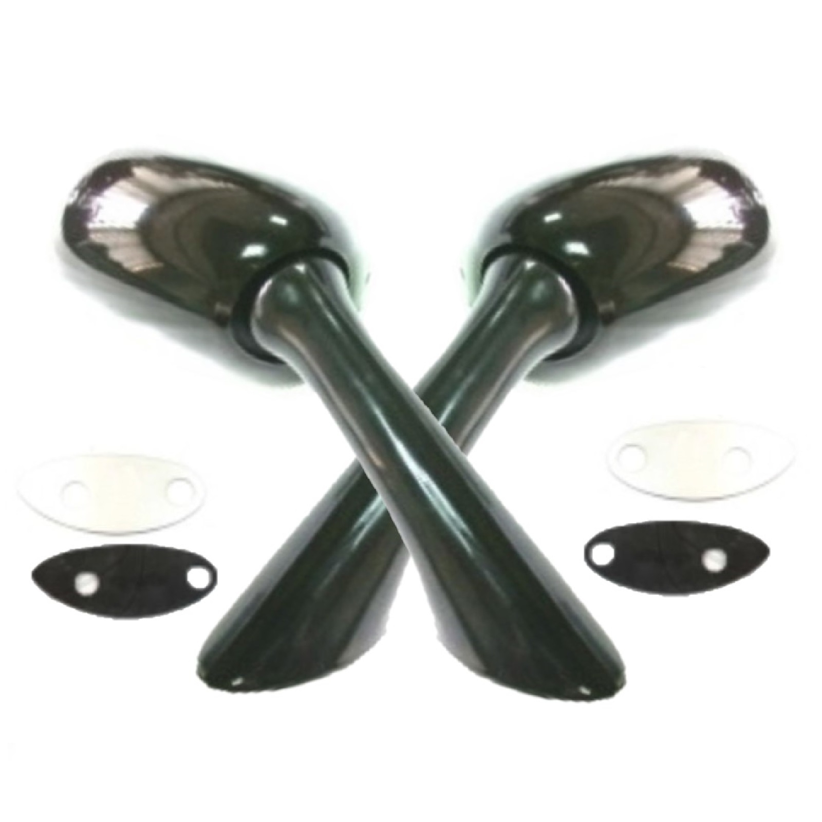 JMP Rückspiegel Paar für Honda CBR 600 F 1991-98 1000 F 1993-00 VFR 750 F 1990-97 800 FI 1998-99