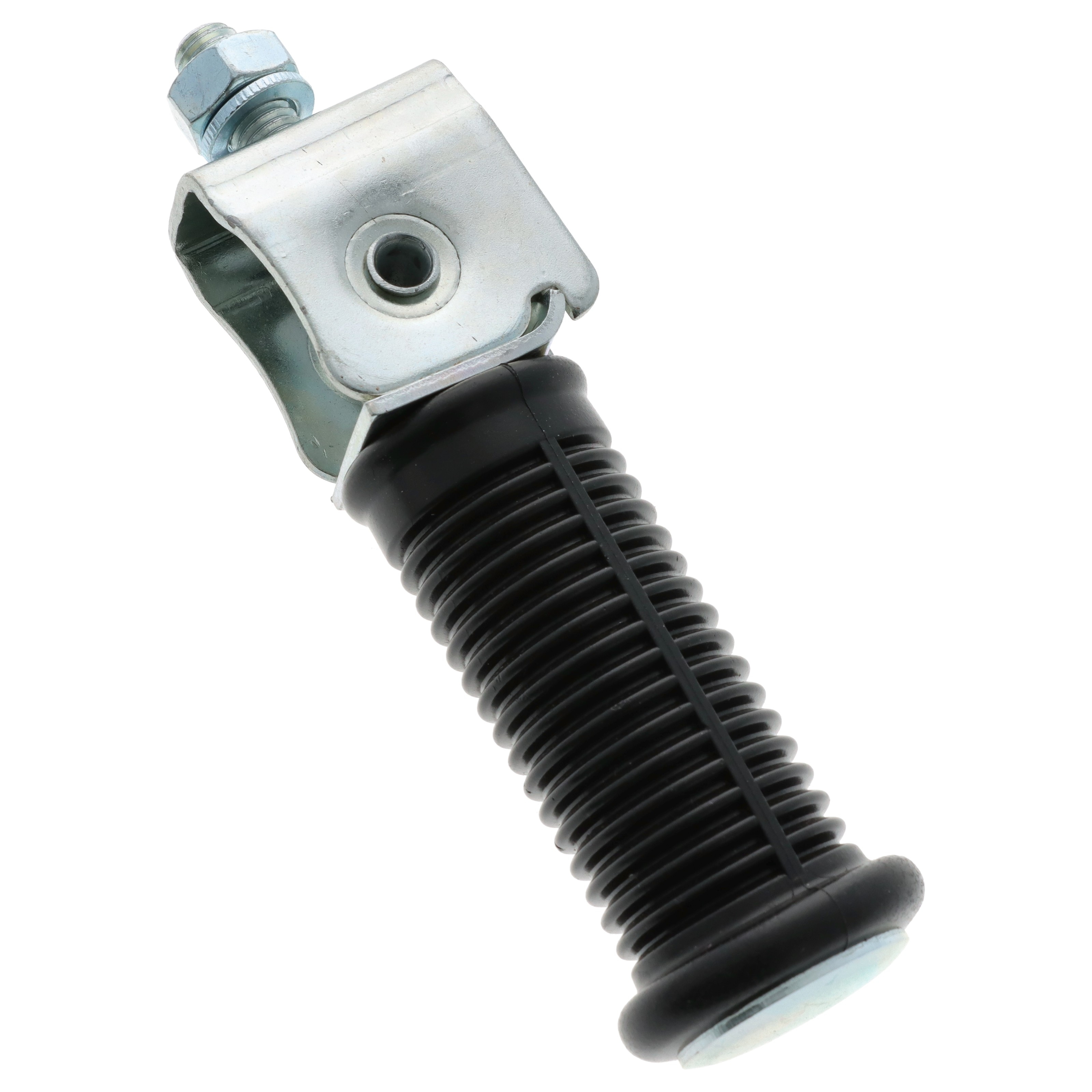 Sozius Fußraste für MZ ETZ 250 251 150 Beifahrerfussraste chrom alte Version 10mm Schraube