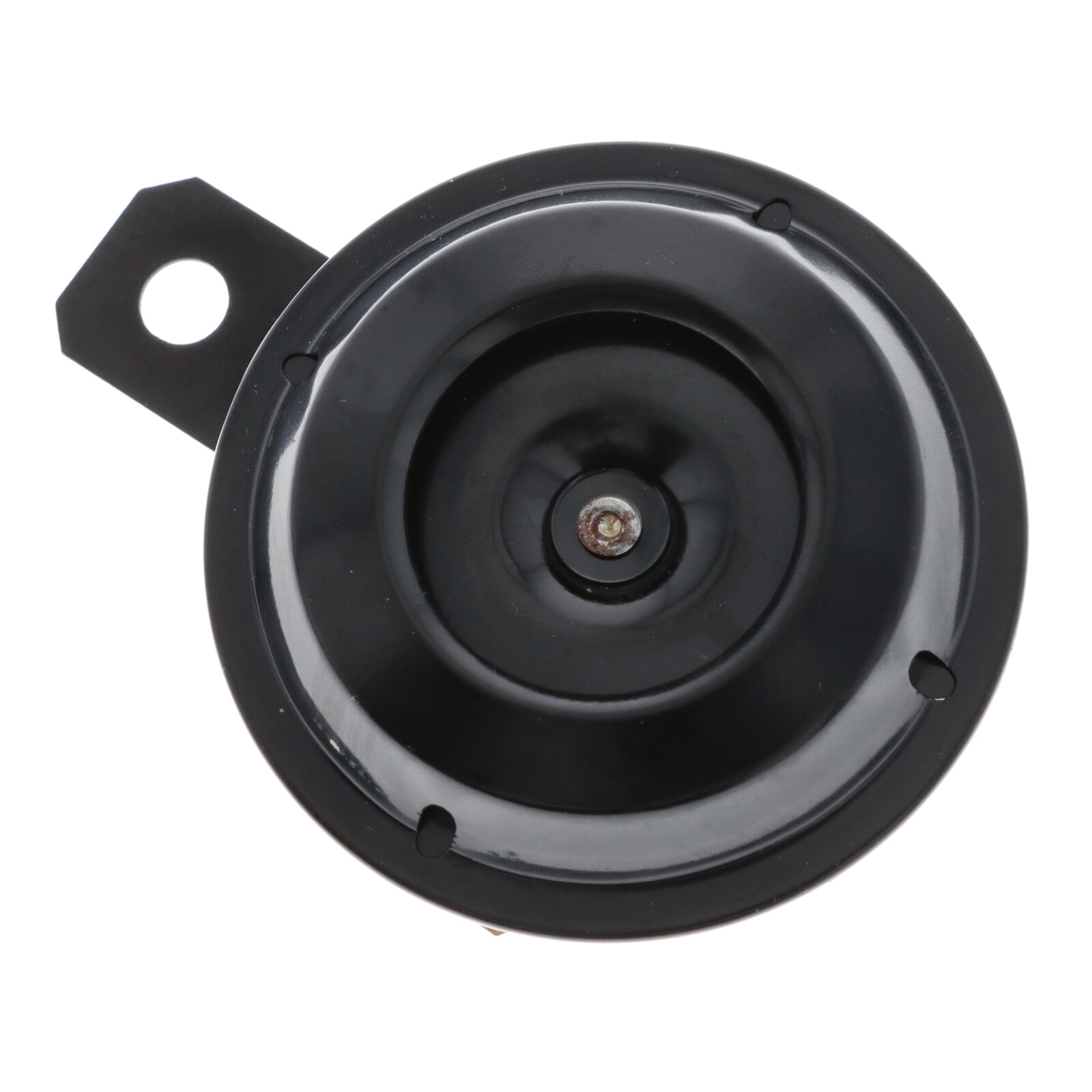 Horn Hupe 6V schwarz für Motorrad Quad ATV Roller Mofa Moped 70 mm Metallhupe