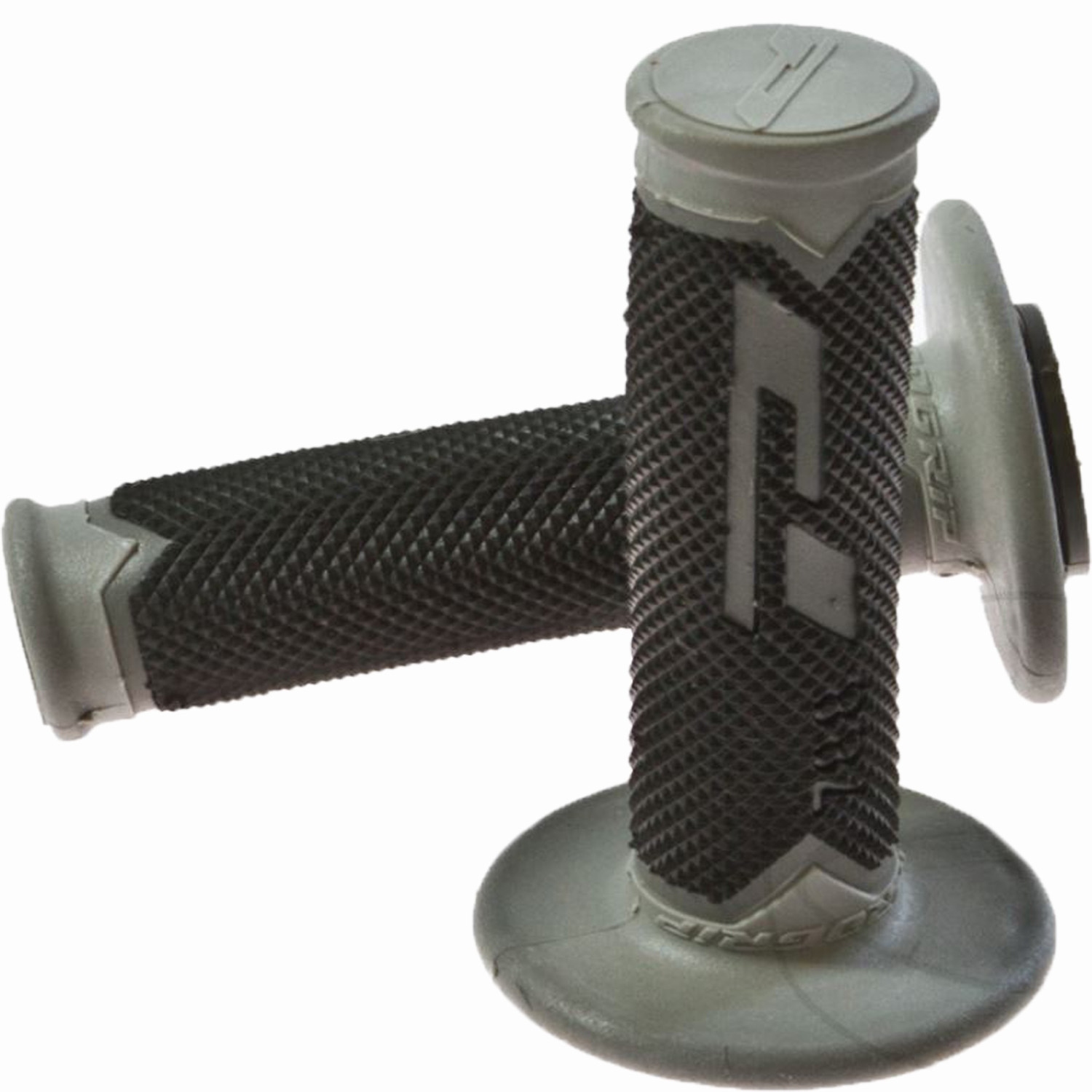 Progrip Enduro Griffgummis 788.08 schwarz-grau Offroad Motocross Bike Länge 115 mm