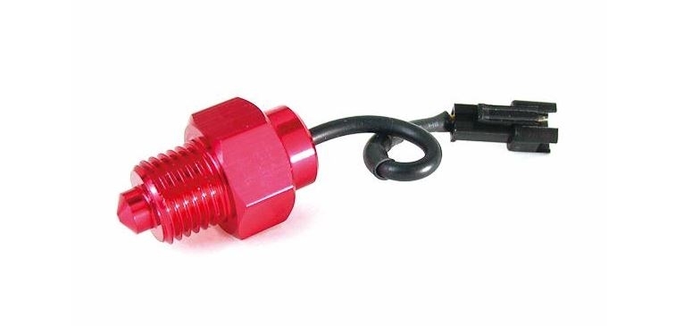 KOSO Temperatursensor PT1/8" Gewinde & Adapterkabel