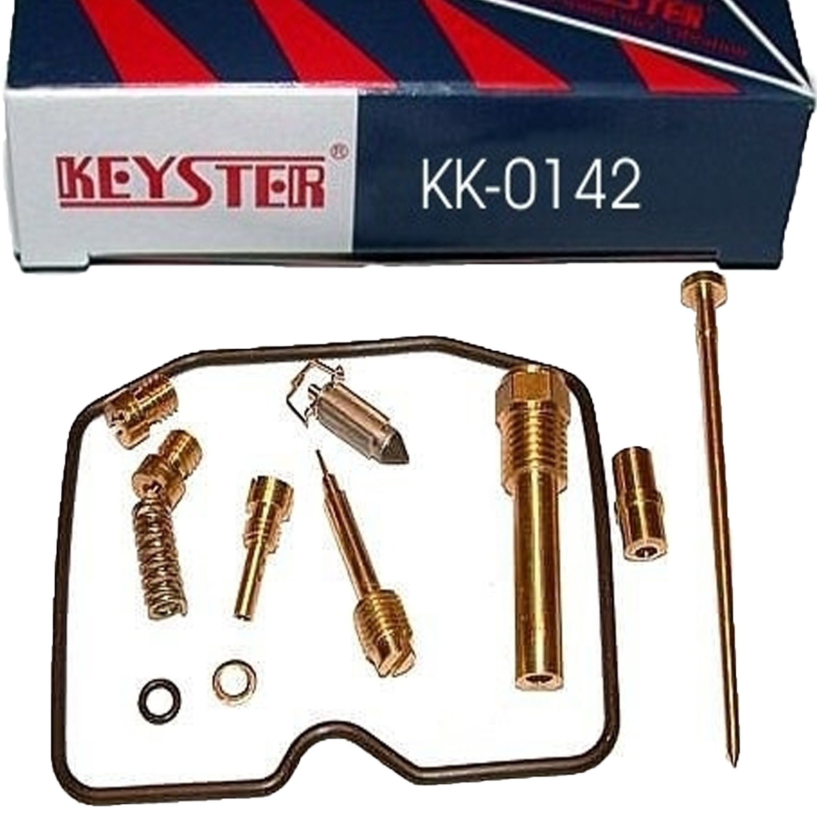 Keyster KK-0142 Vergaser Reparatursatz für Kawasaki ZR 1100 A Zephyr Gussrad 1992-1993