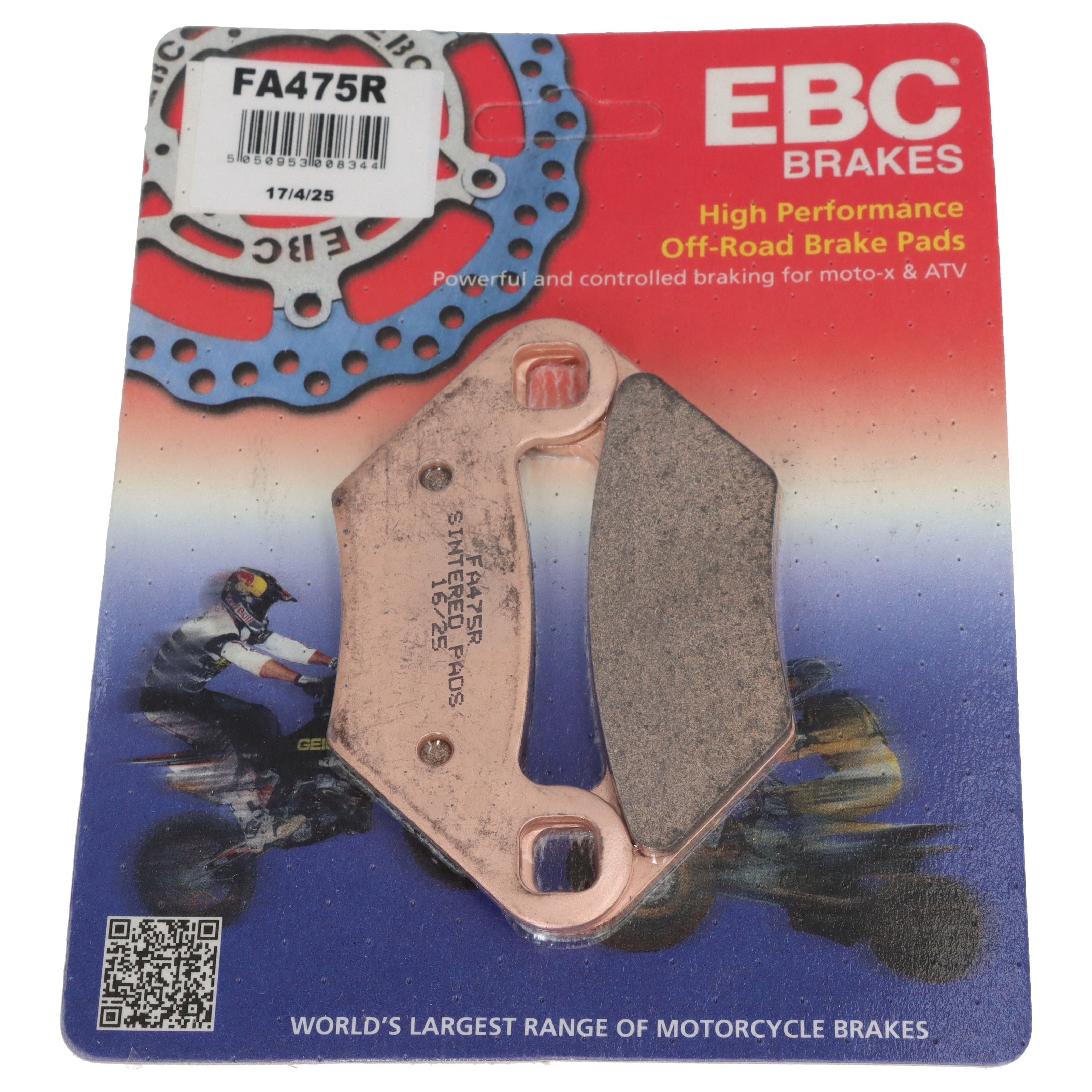 EBC Sintermetall Bremsbeläge FA475R Polaris Sportsman 850 500 550 800 1000 400