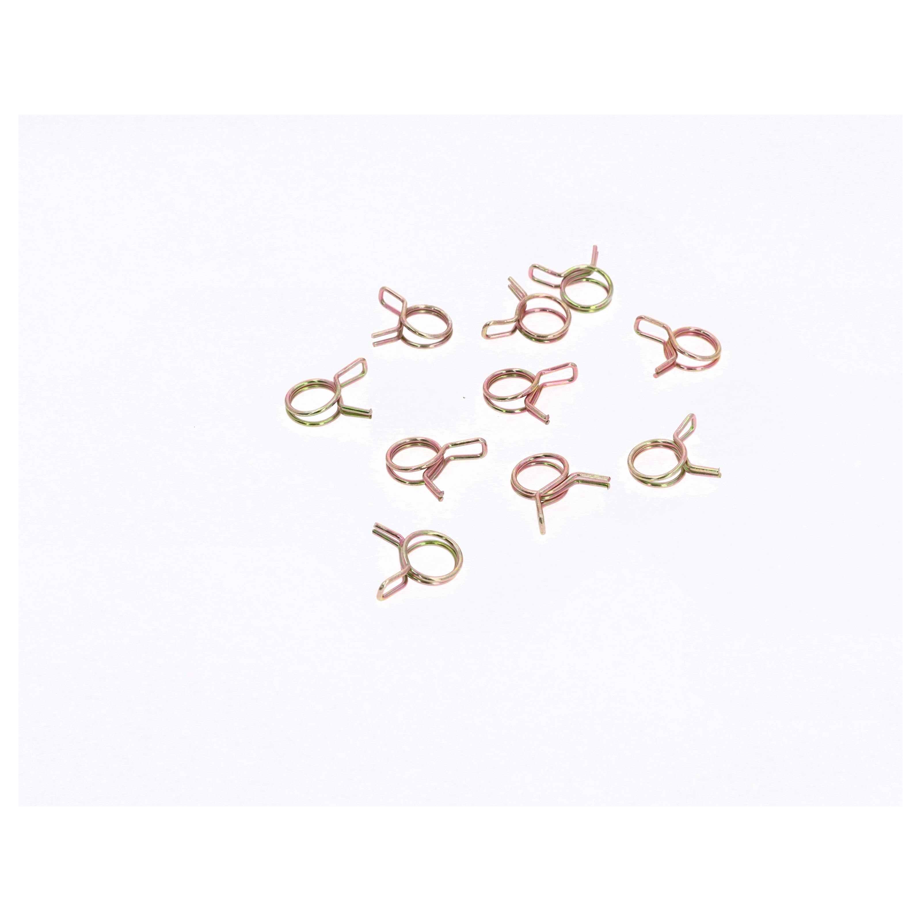 10x Universelle Klemmen Schlauchklemmen für Benzinschlauch / Kraftstoffschlauch 10x1mm