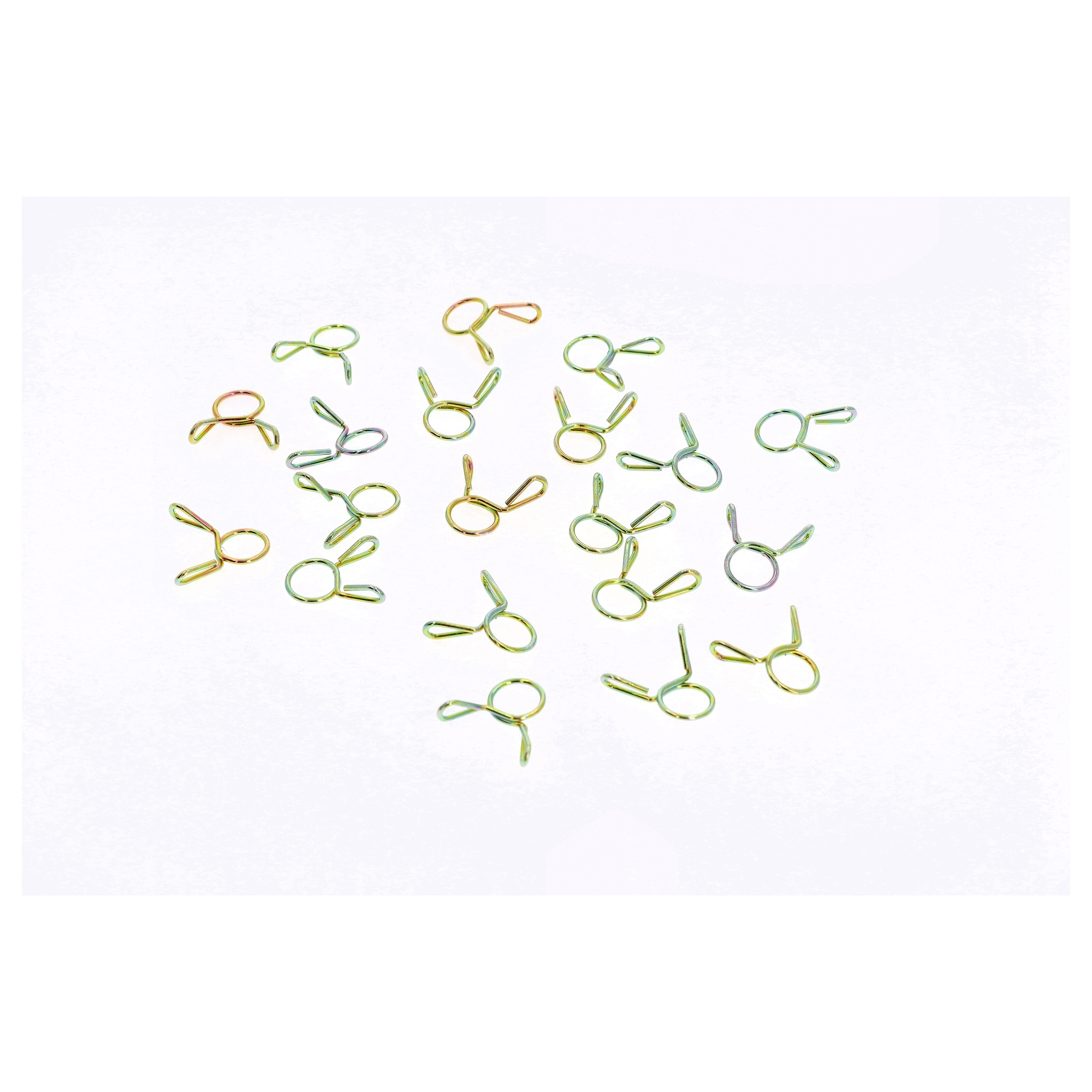 20x Universelle Klemmen Schlauchklemmen für Benzinschlauch / Kraftstoffschlauch 7x1mm