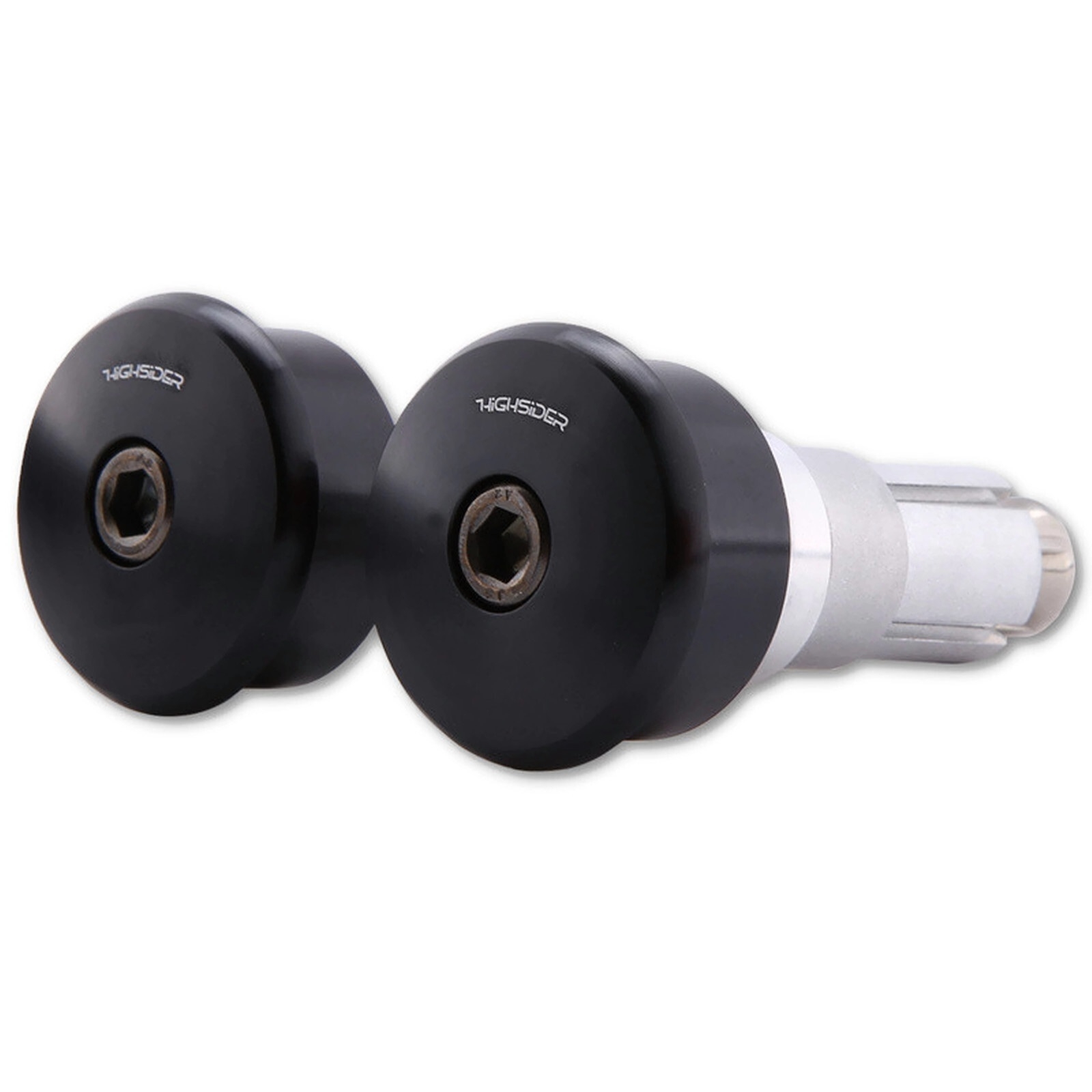 HIGHSIDER Lenkergewichte CURVE Alu schwarz
