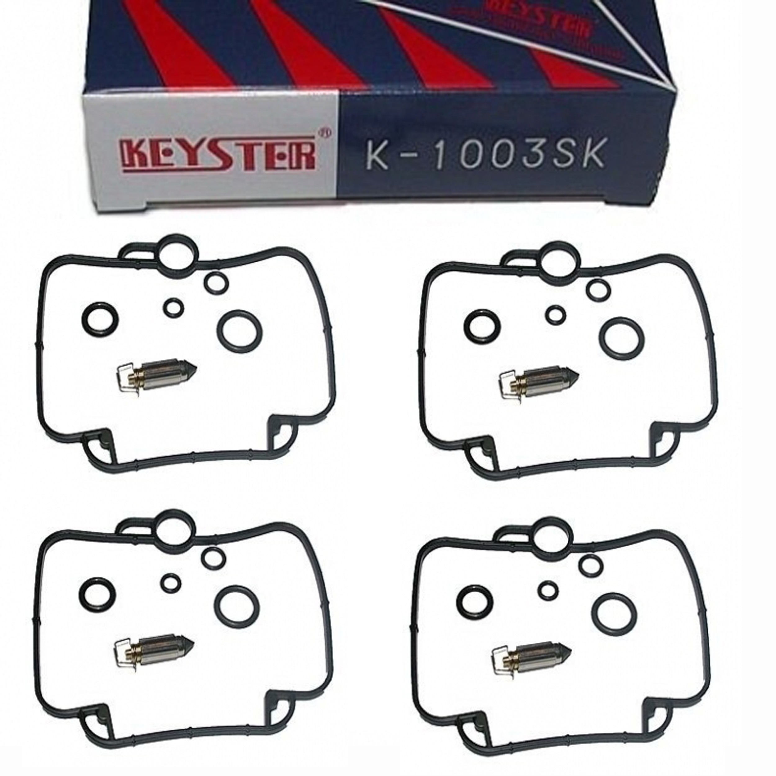 4x Keyster K-1003SK Vergaser Reparatursatz für Suzuki GSX 600 F FU FU2 1990-1997